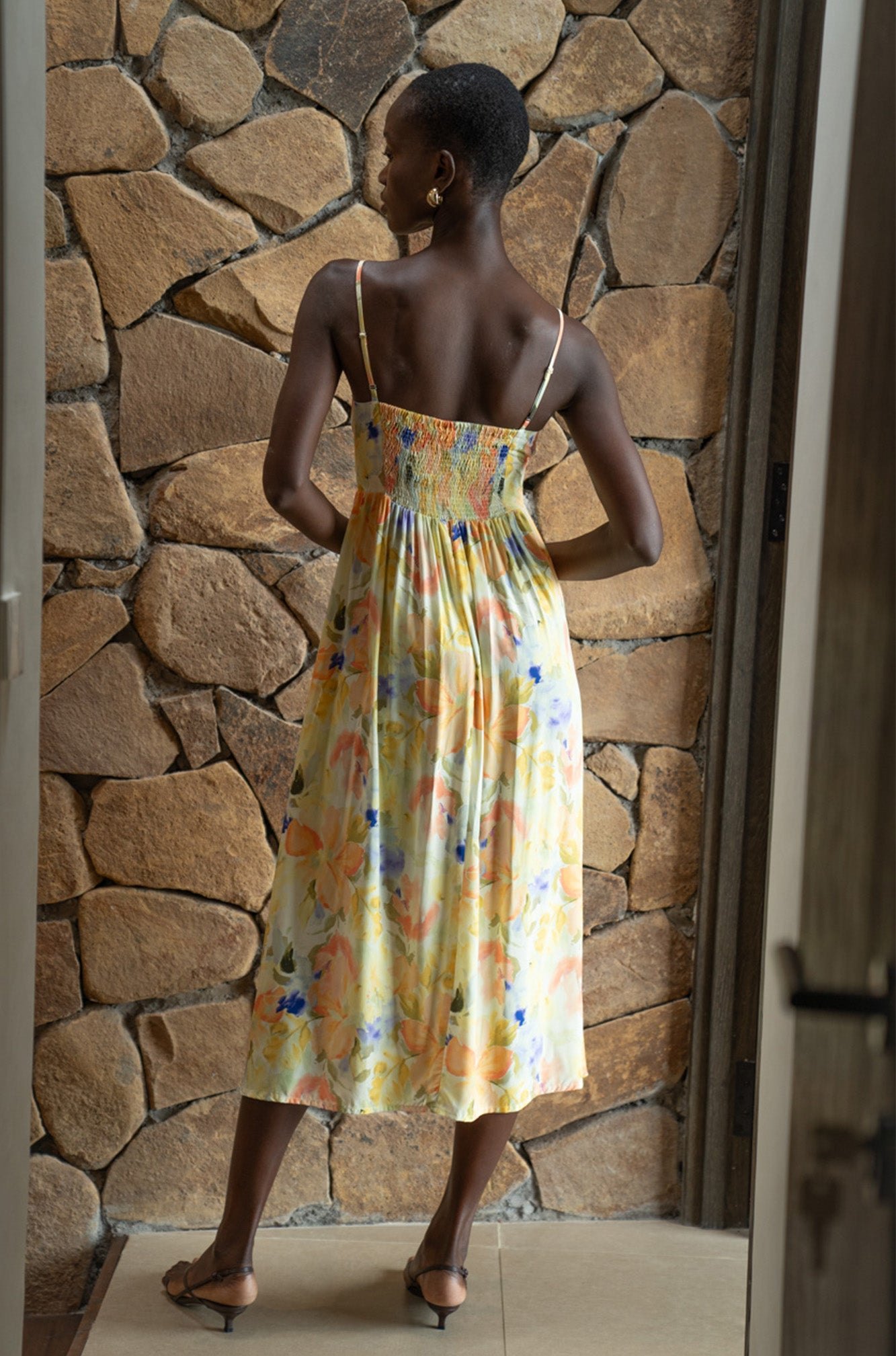 Carolyn Maxi Dress | Midsummer Blooms — thumbnail 7