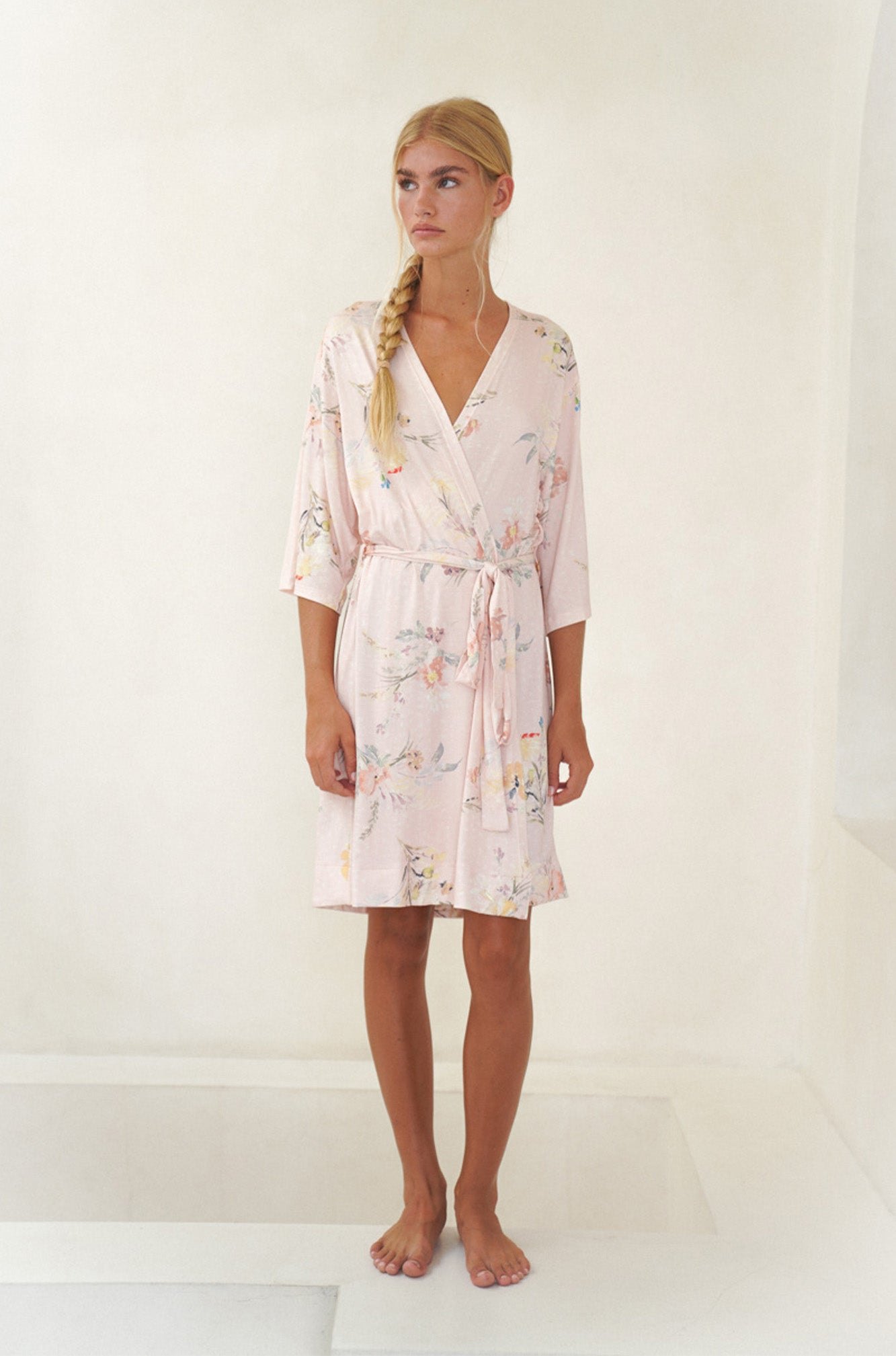 Olivia Robe | Secret Garden Blush — thumbnail 3