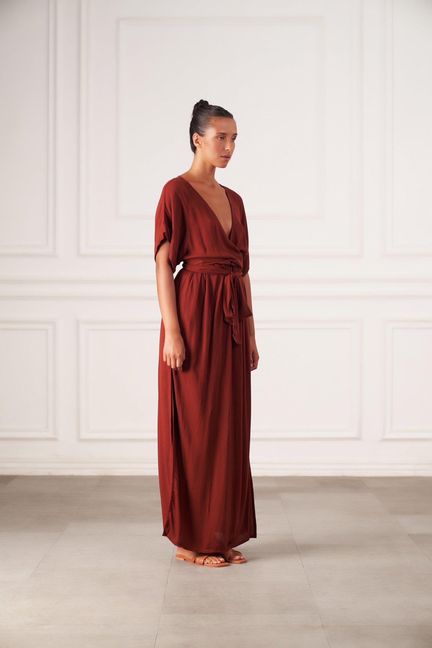 Melody Maxi Dress | Espresso — thumbnail 13