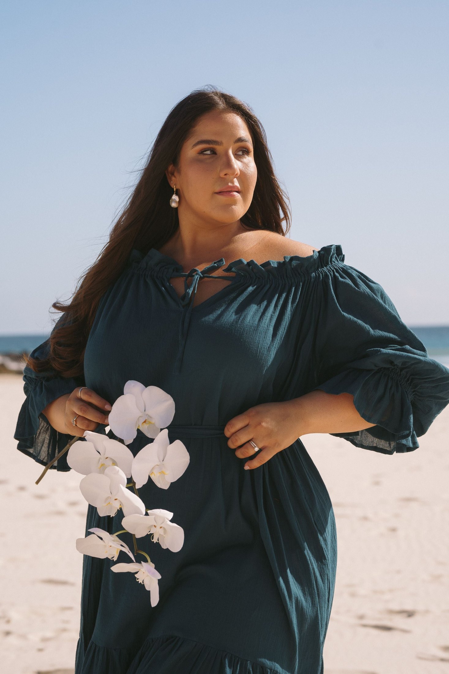 Emmaline Gown | Teal — thumbnail 6