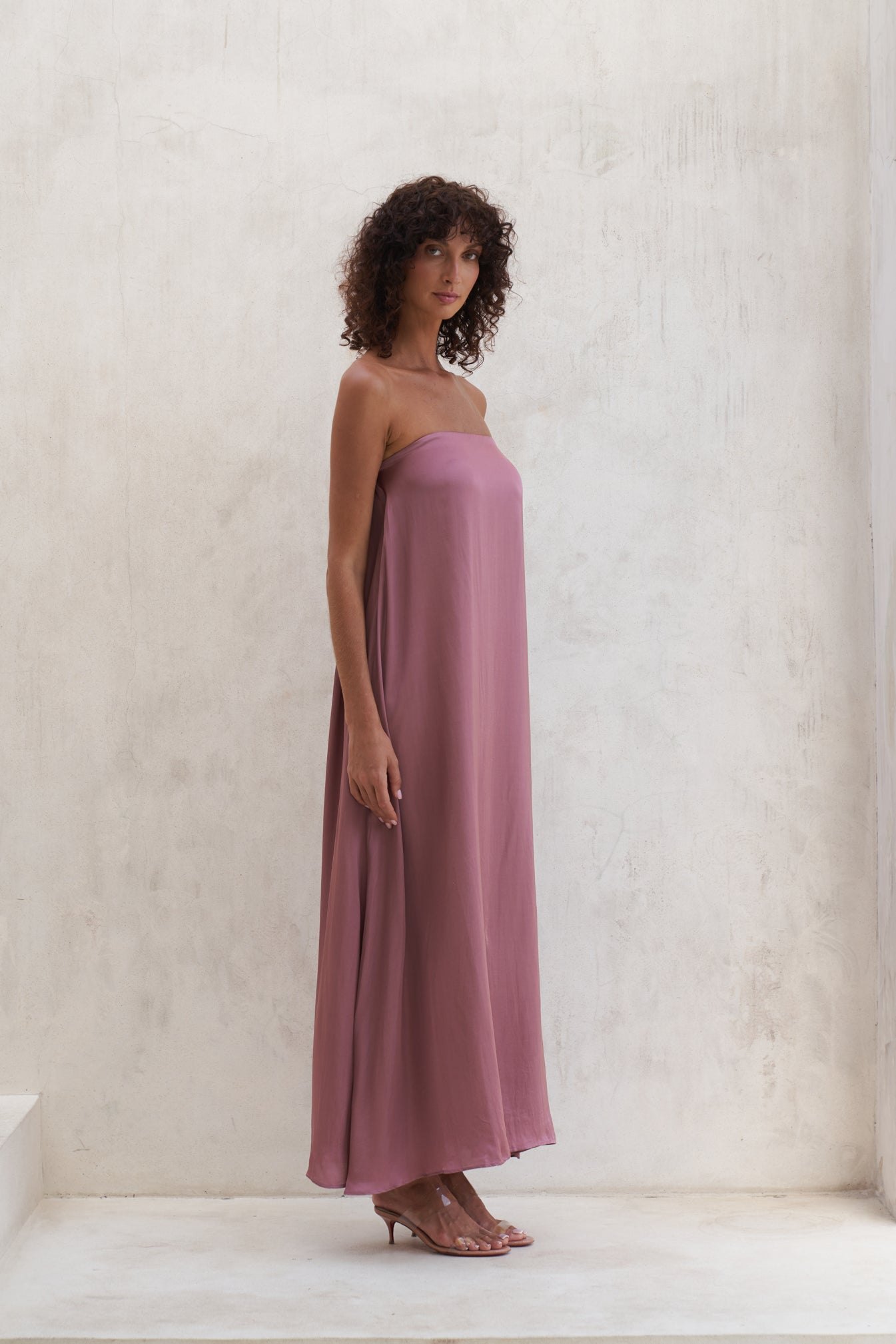 Aveline Maxi Dress | Mauve — thumbnail 3