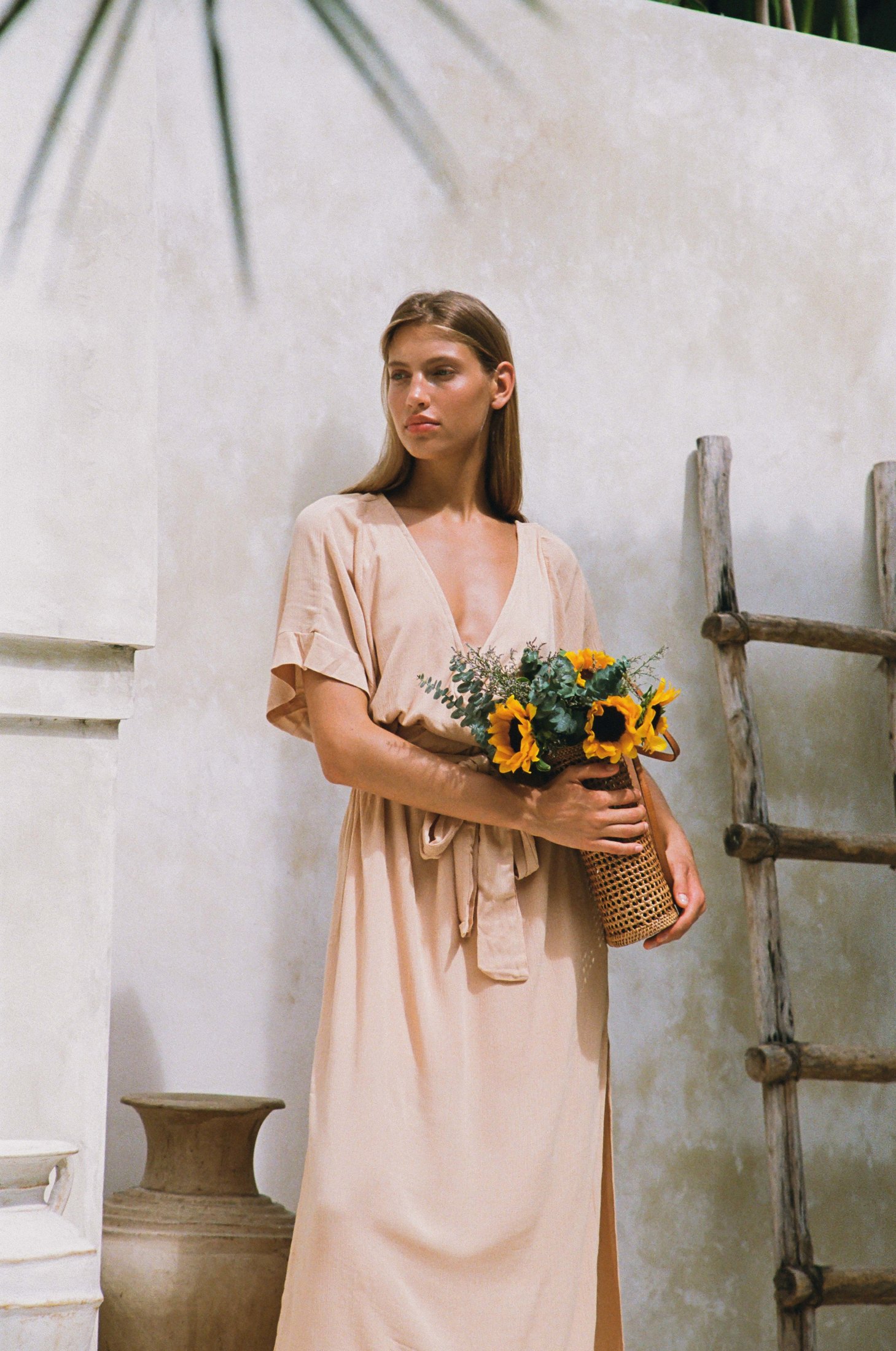 Melody Maxi Dress | Golden Wheat — thumbnail 4