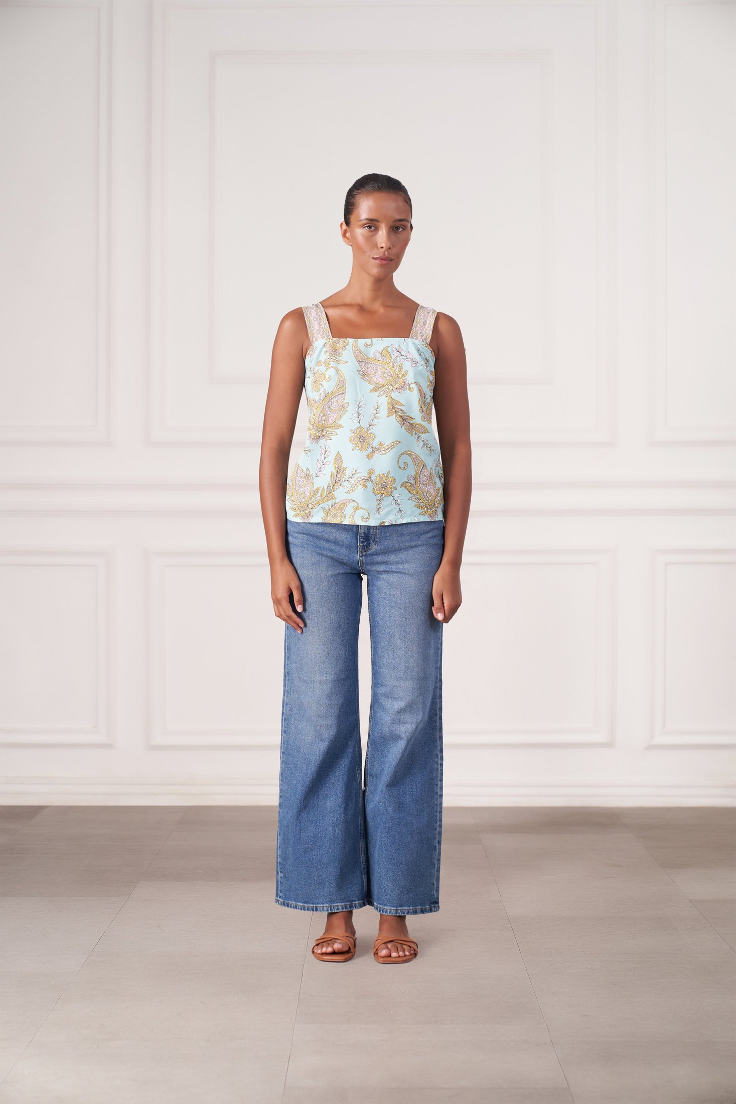 Stella Top | Amalfi Paisley — thumbnail 2