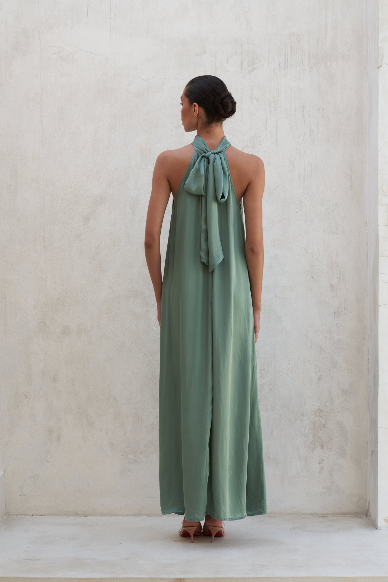 Allegra Maxi Dress | Olive — thumbnail 7