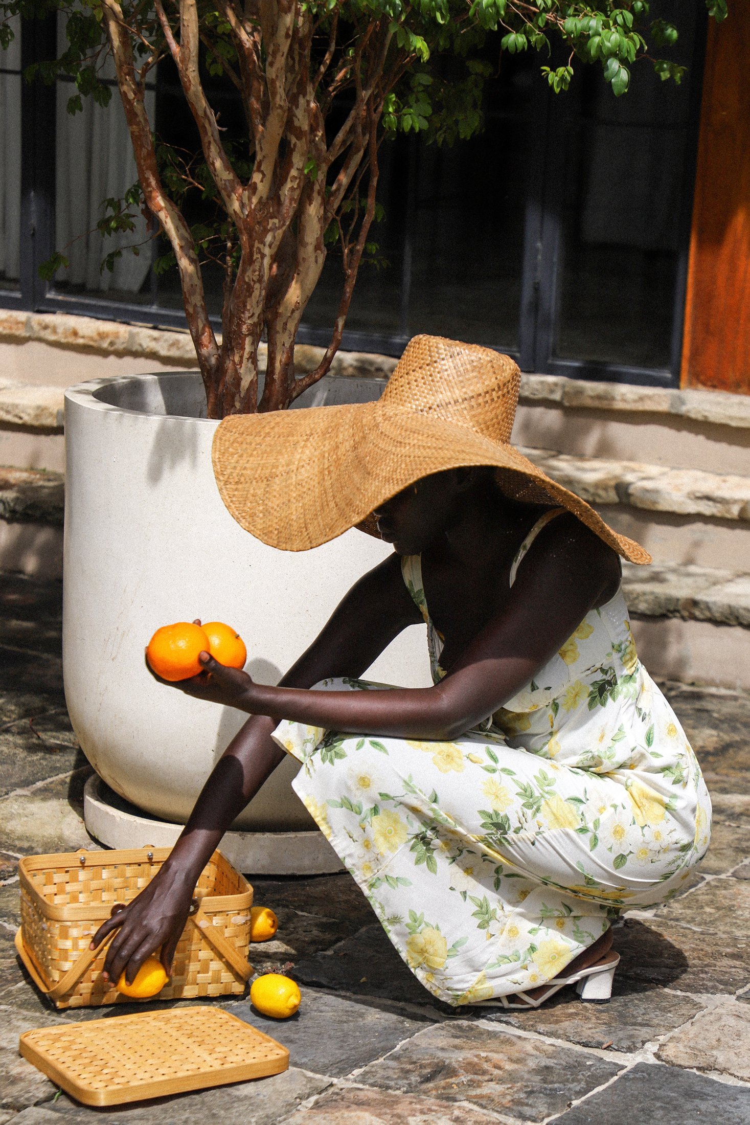 Eloise Midi Dress | Cottage Garden — thumbnail 4
