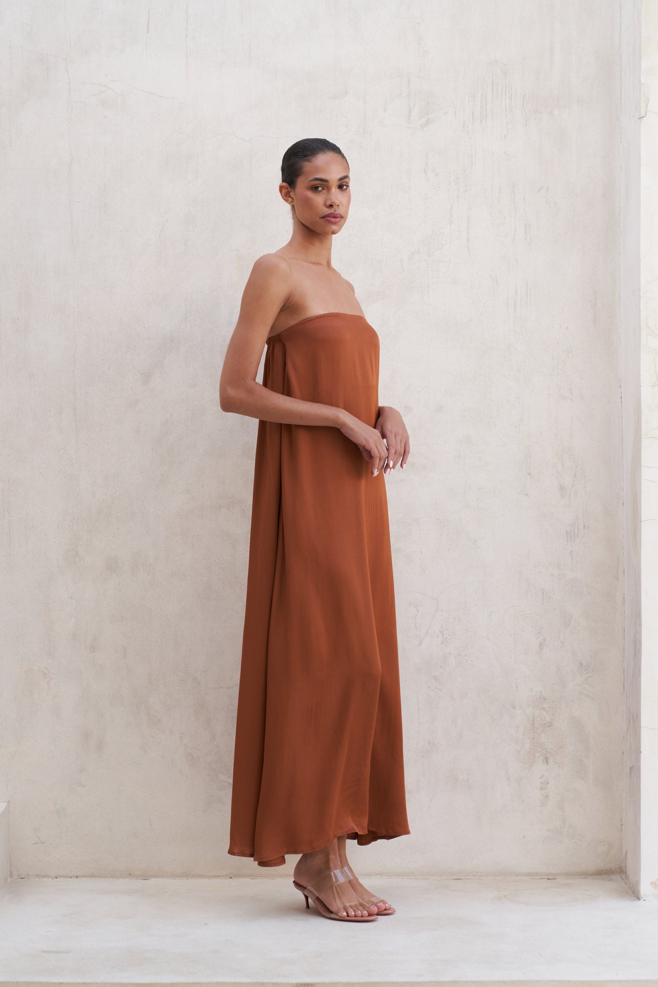Aveline Maxi Dress | Cinnamon — thumbnail 4