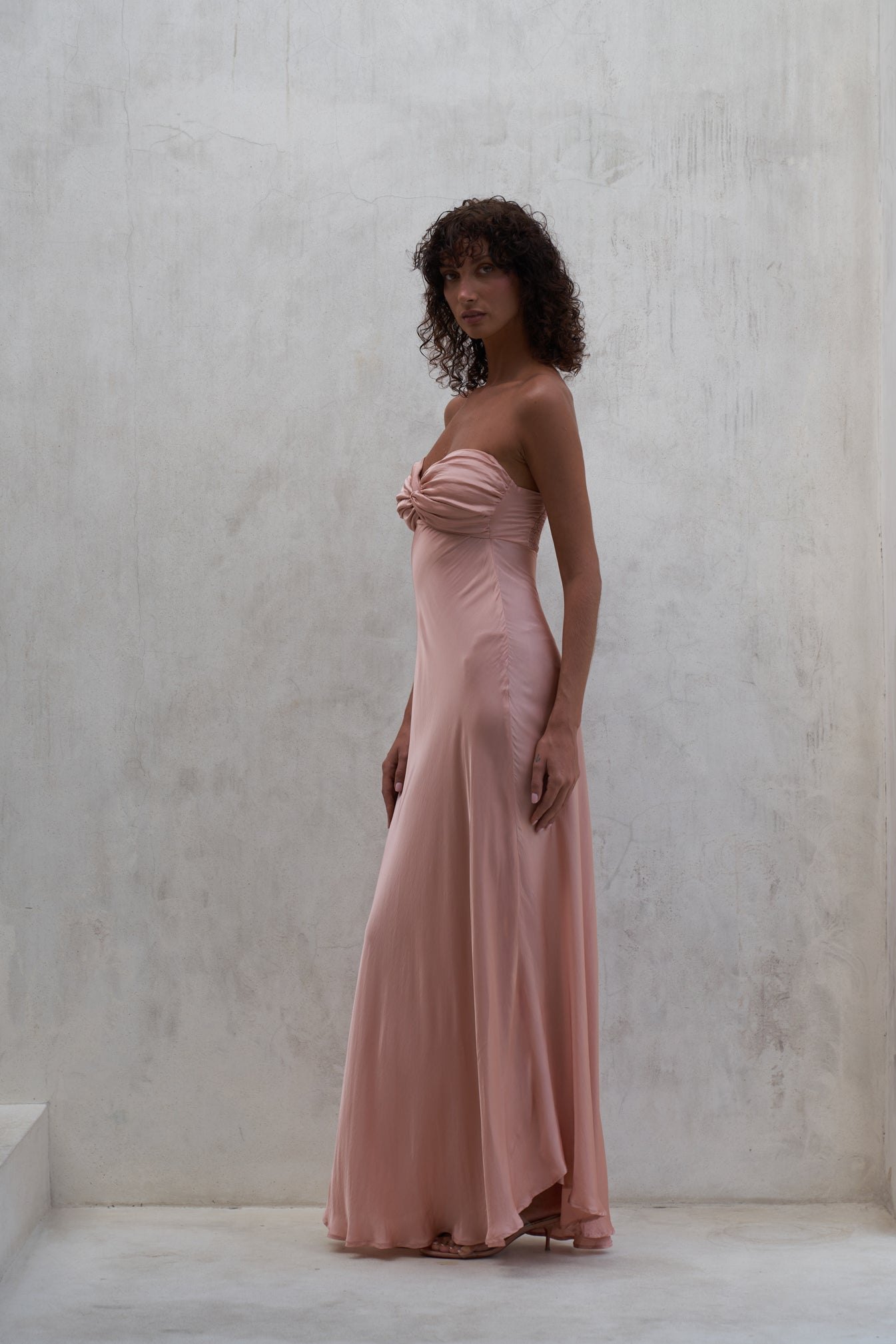Victoria Maxi Dress | Peach Rose — thumbnail 5