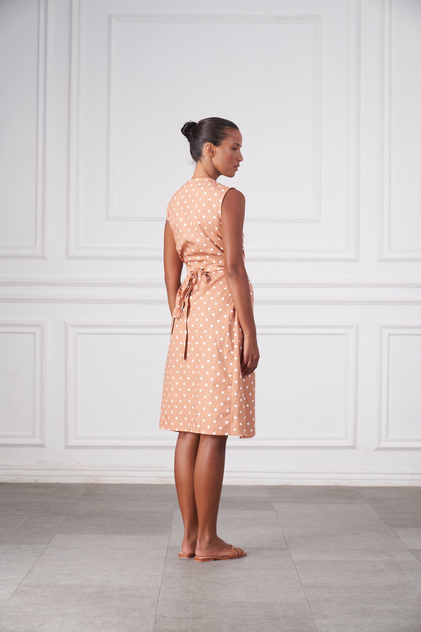 Lola Midi Wrap Dress | Coco Dot — thumbnail 9