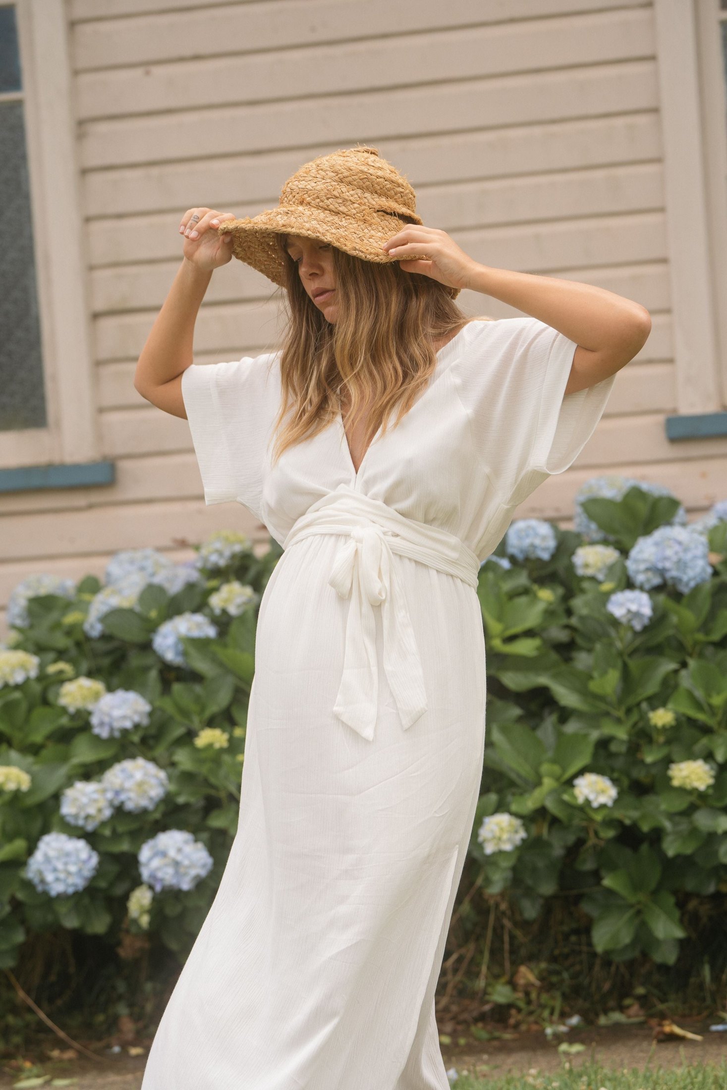 Melody Maxi Dress | White — thumbnail 14