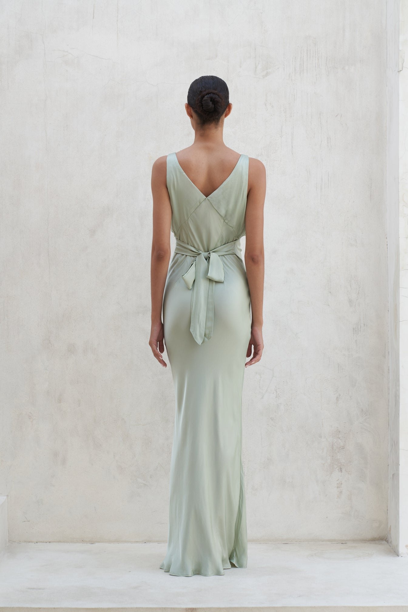 Bessette Maxi Dress | Sage — thumbnail 8