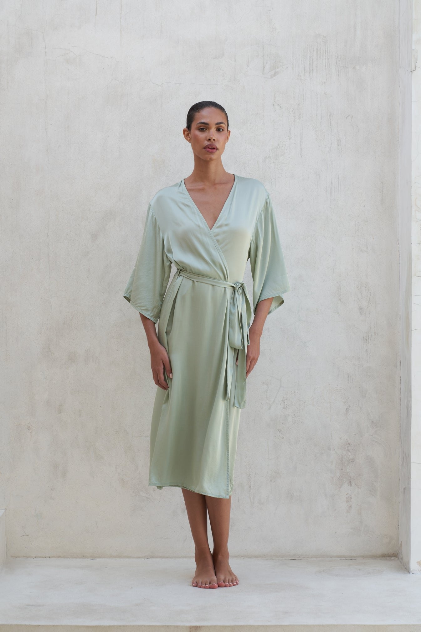 Olivia Robe | Sage — thumbnail 2