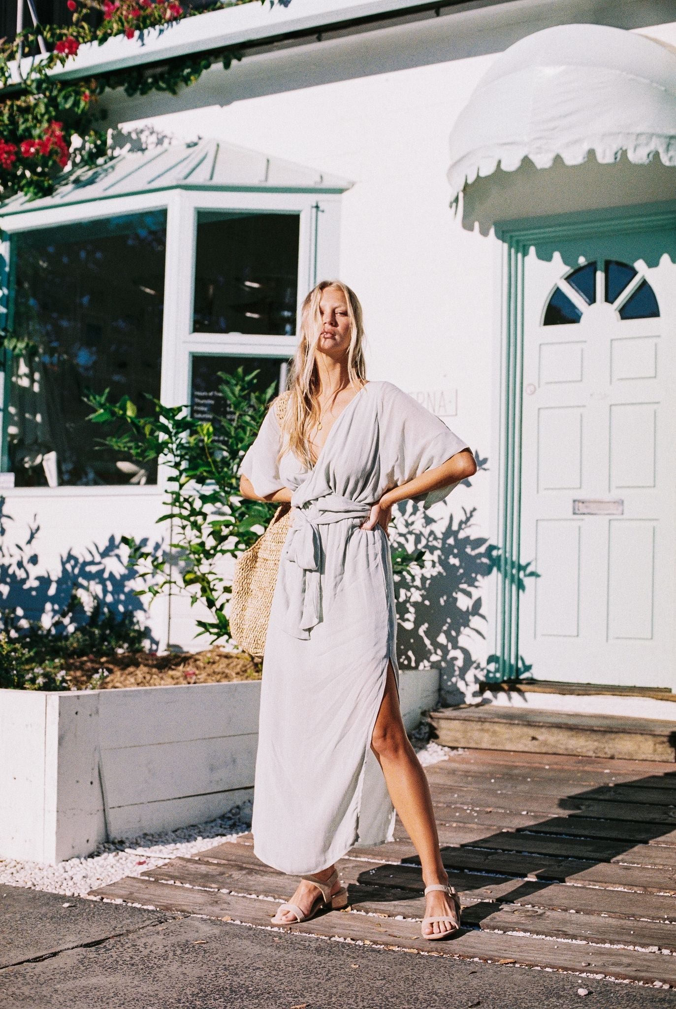 Melody Maxi Dress | Baby Blue — thumbnail 9
