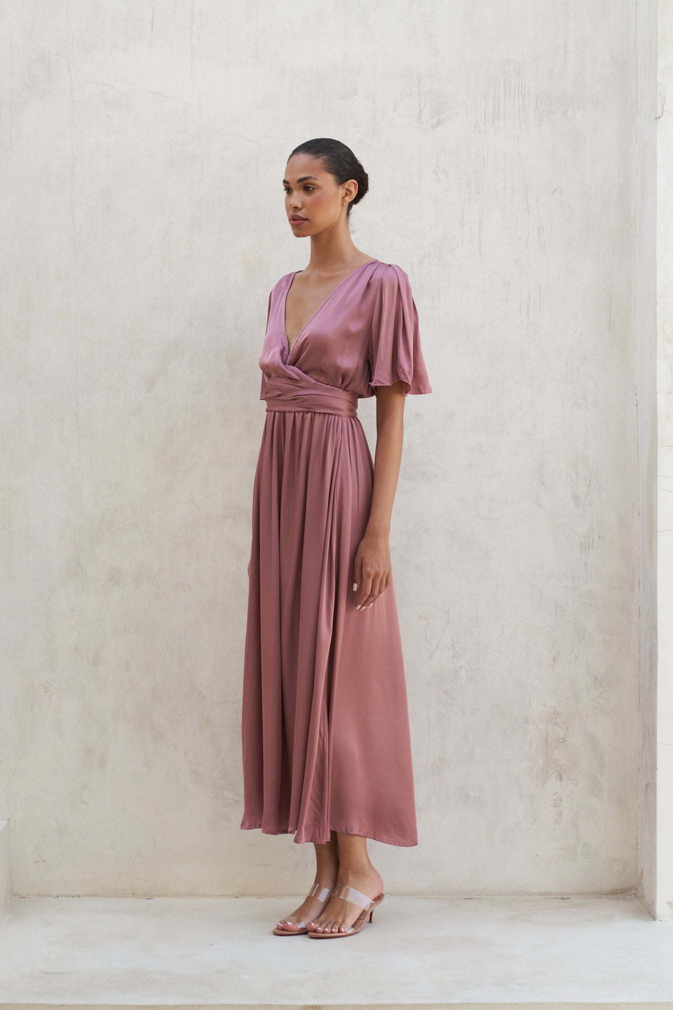 Marlowe Maxi Dress | Mauve — thumbnail 5