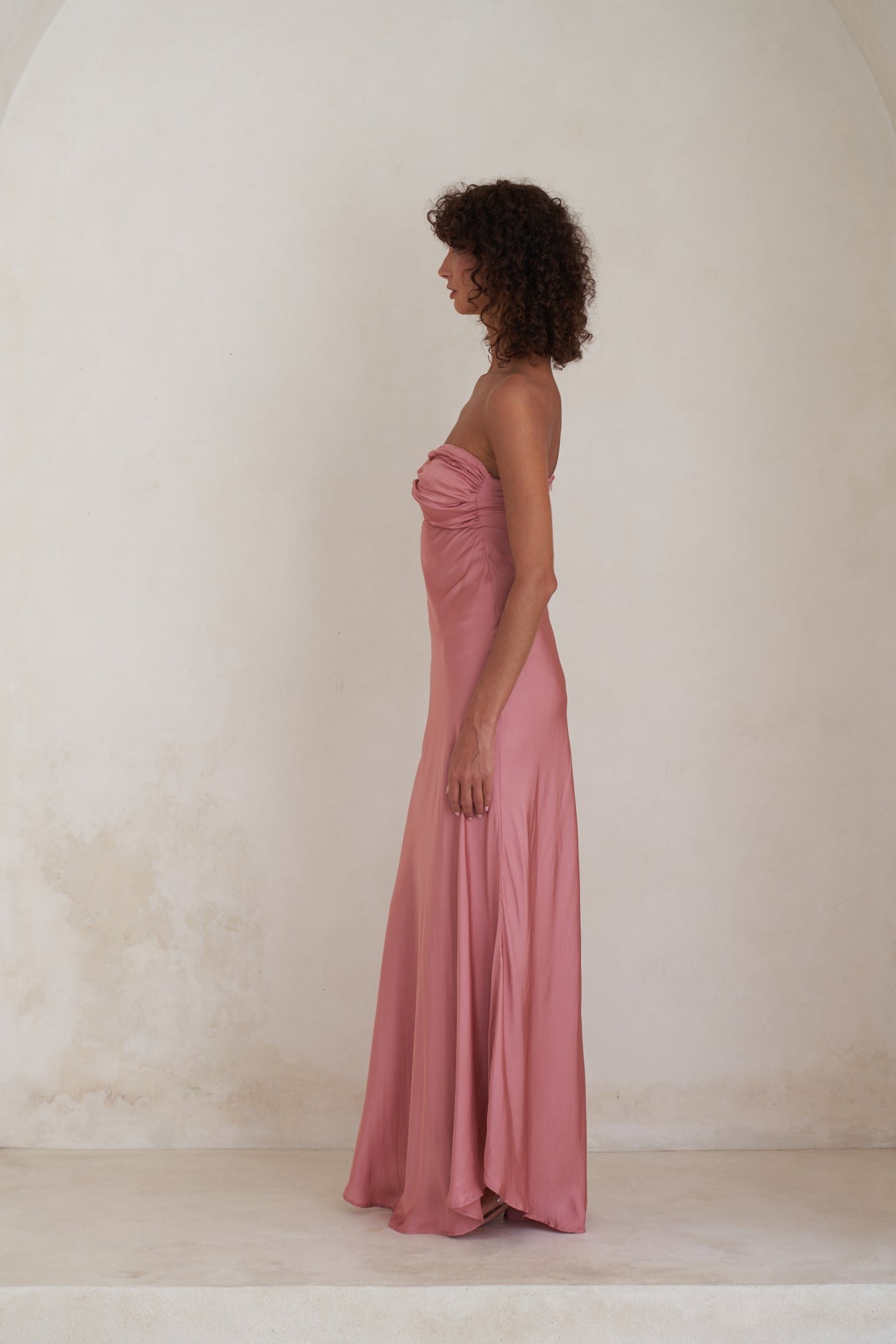 Victoria Maxi Dress | Berry Rose — thumbnail 6