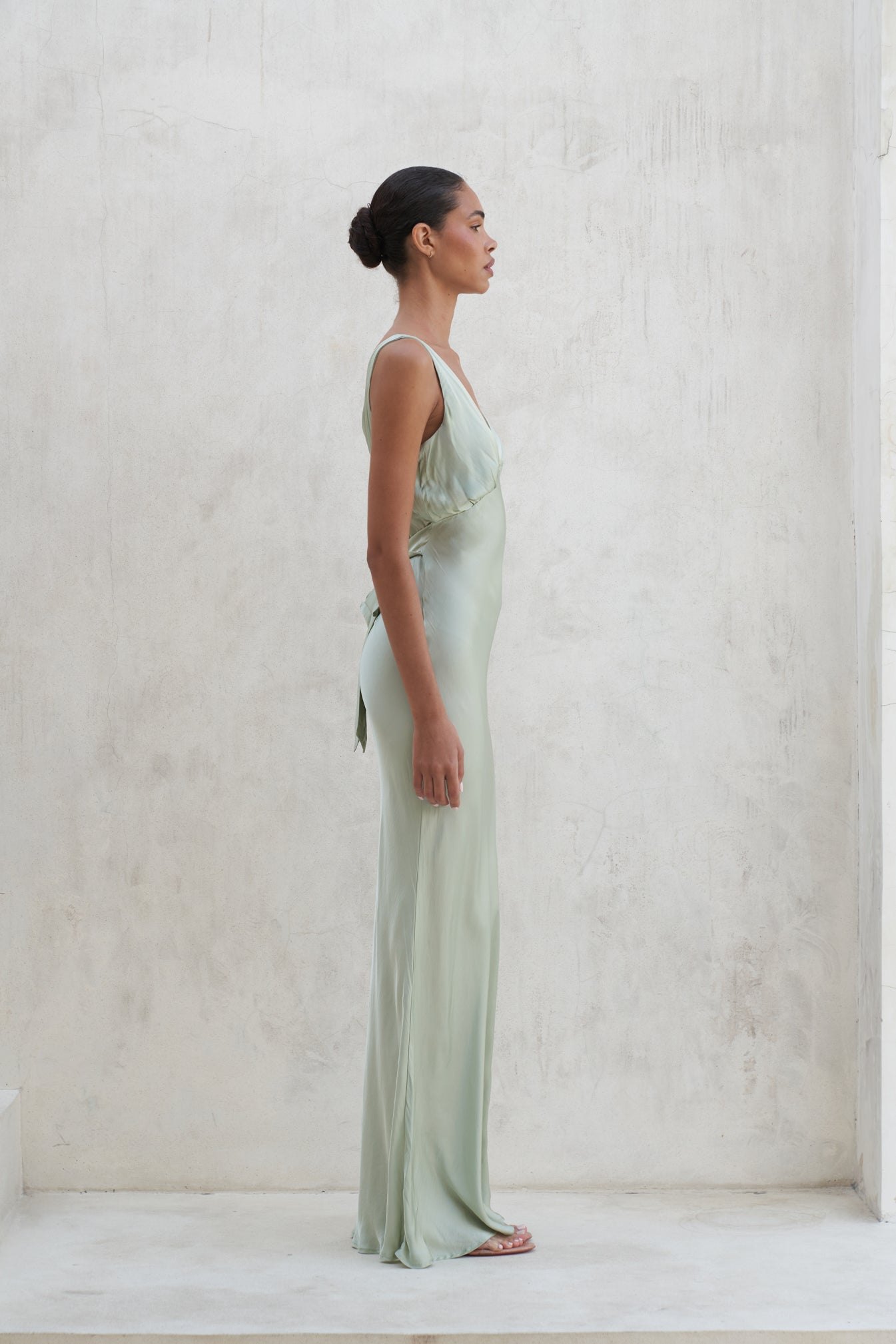 Bessette Maxi Dress | Sage — thumbnail 5