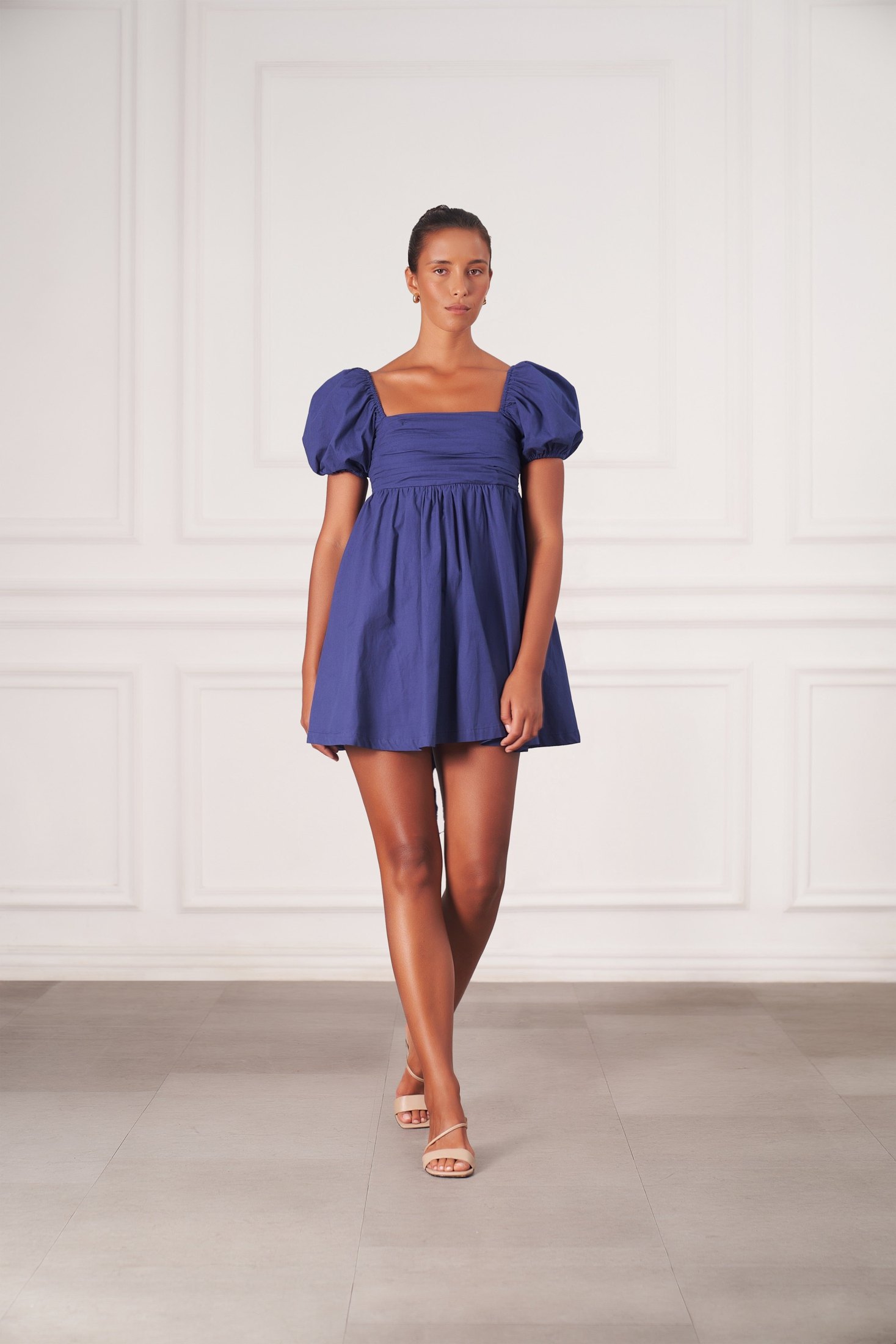 Grace Mini Dress | Navy — thumbnail 5