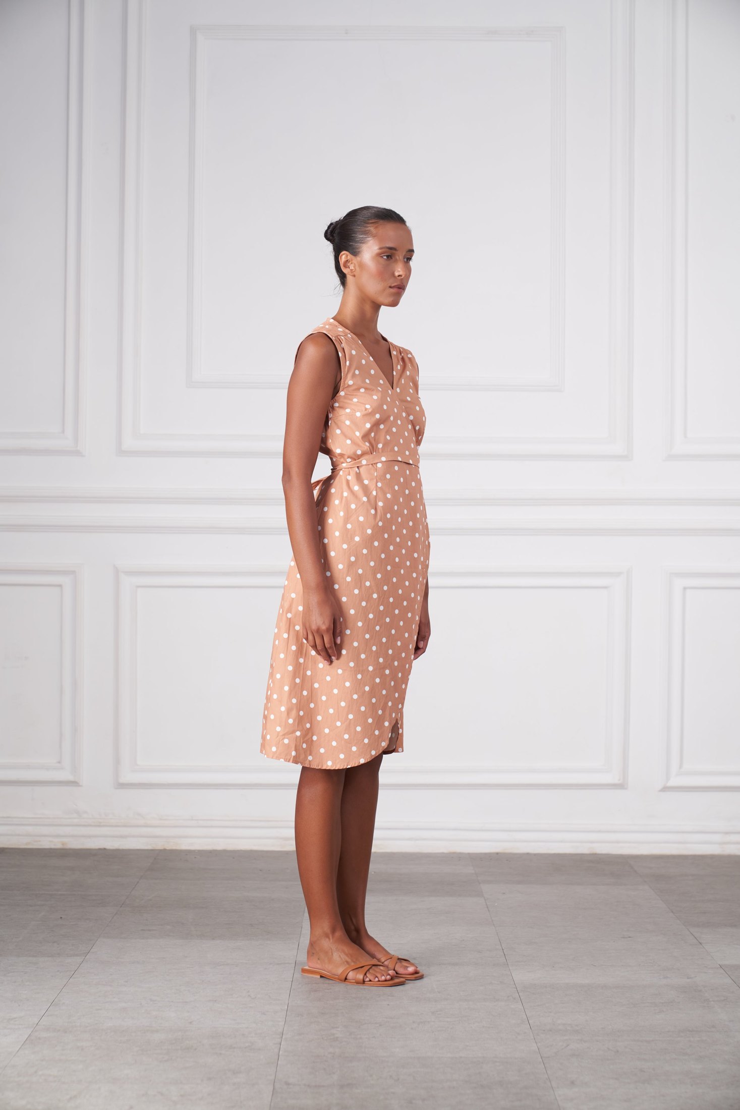 Lola Midi Wrap Dress | Coco Dot — thumbnail 10