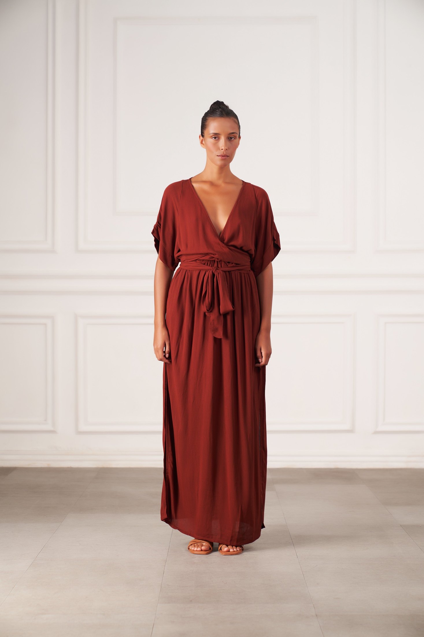 Melody Maxi Dress | Espresso — thumbnail 11