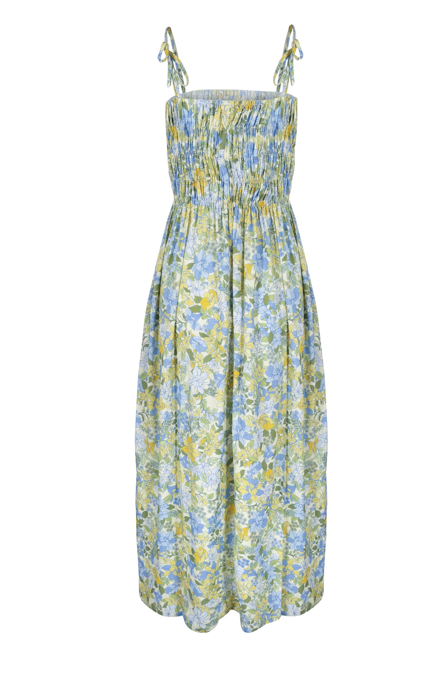 Amalfi Maxi Dress | Pastel Blooms — thumbnail 8