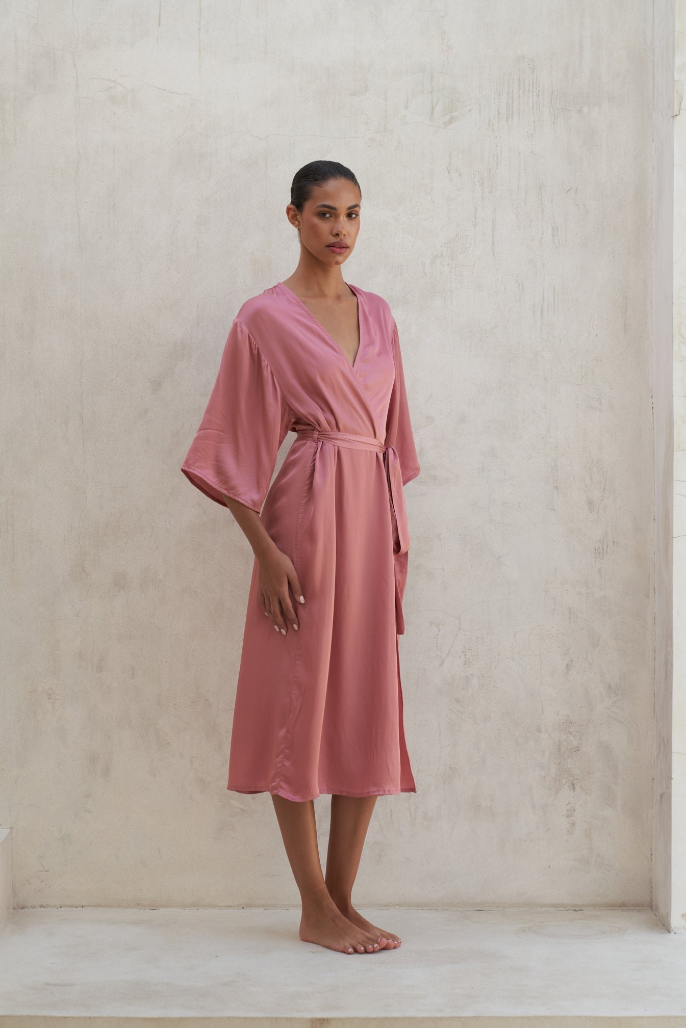 Olivia Robe | Berry Rose — thumbnail 3