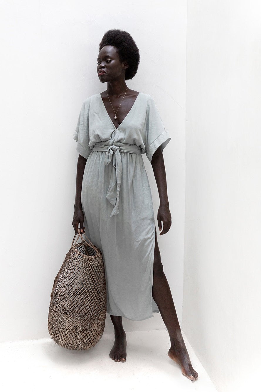 Melody Maxi Dress | Baby Blue — thumbnail 2