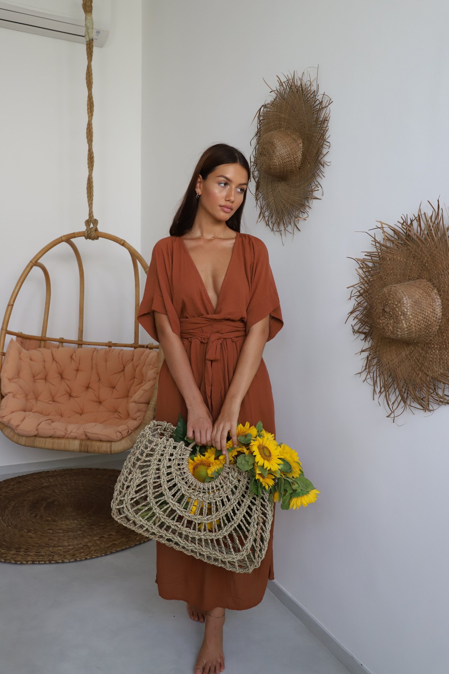 Melody Maxi Dress | Cinnamon — thumbnail 12