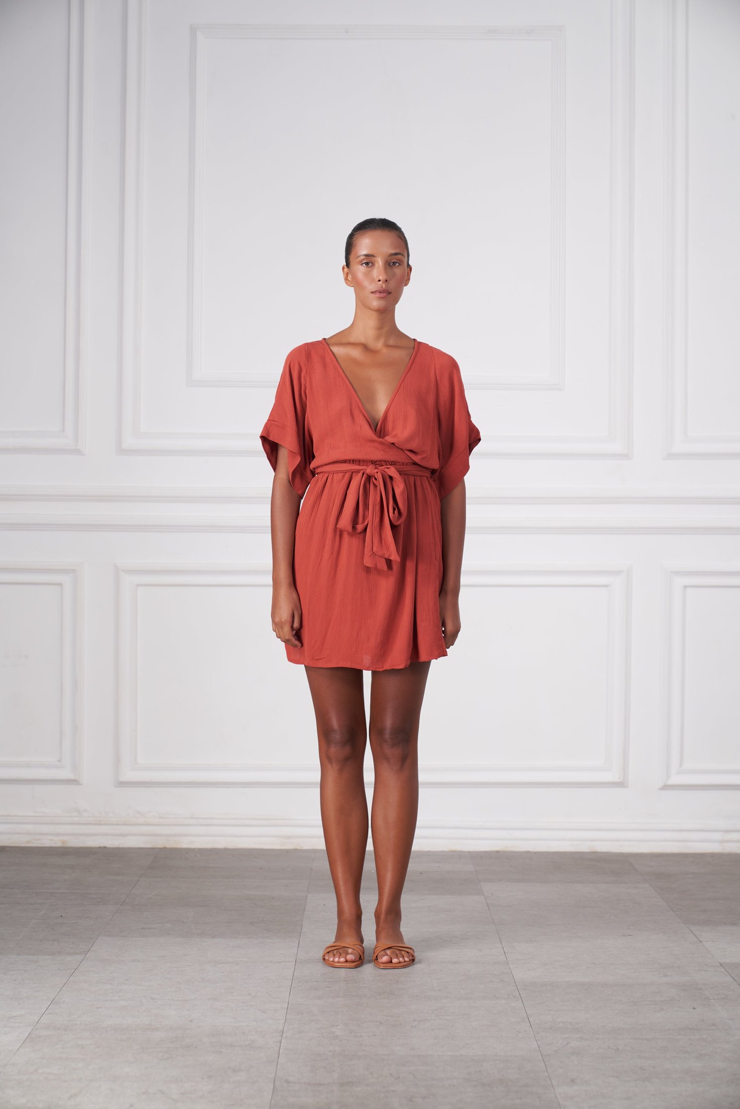Melody Mini Dress | Deep Rose — thumbnail 4