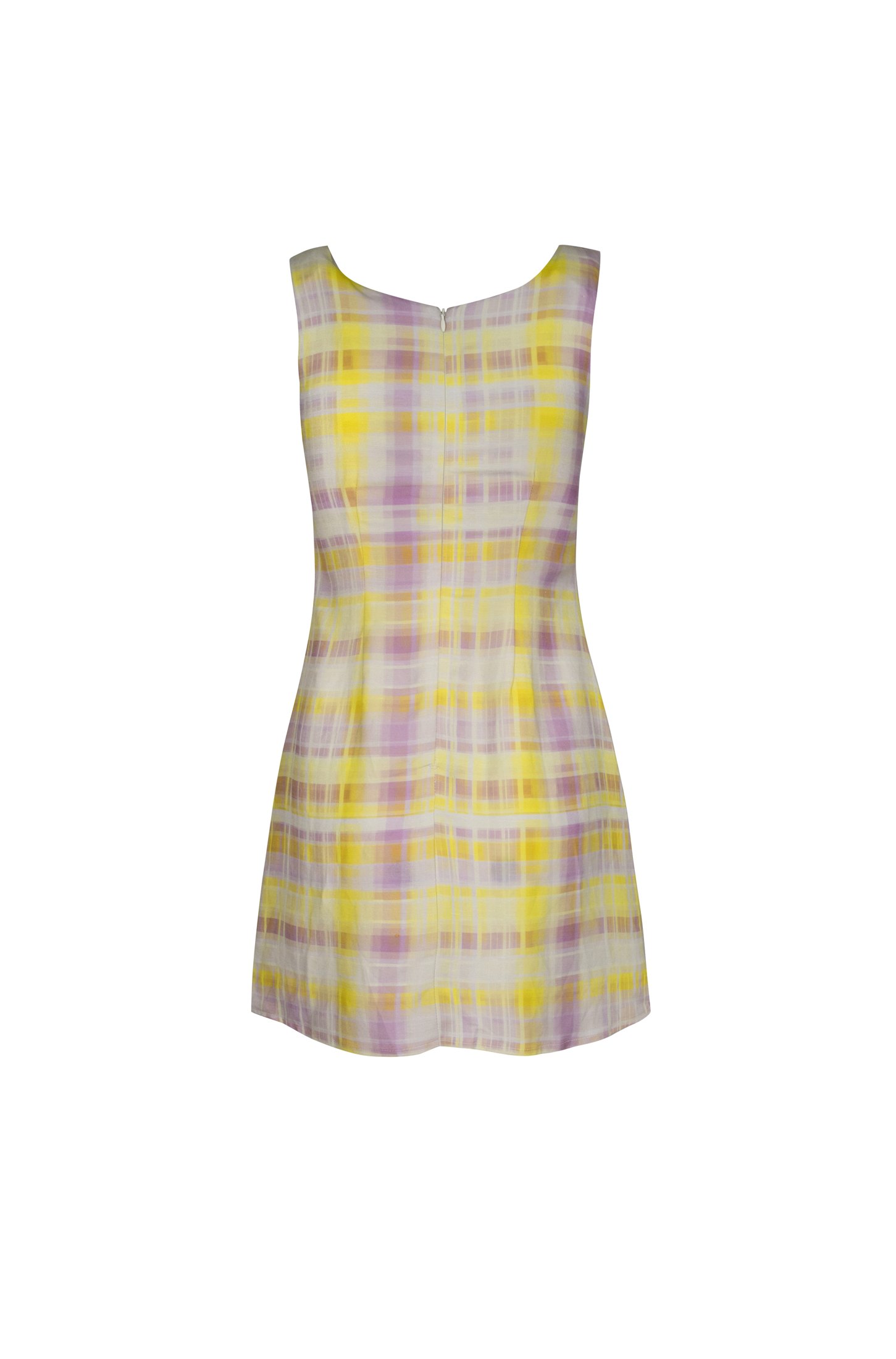 Sorrento Mini Dress | Sorbet Plaid — thumbnail 8