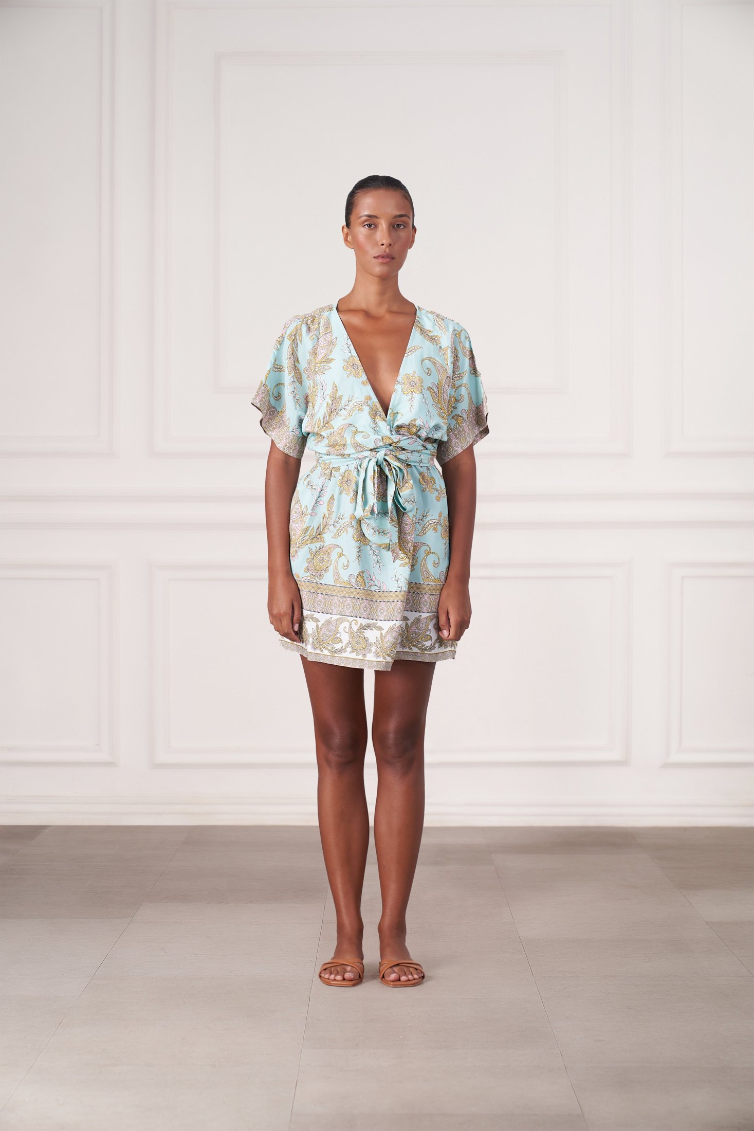 Melody Mini Dress | Amalfi Paisley — style inspiration