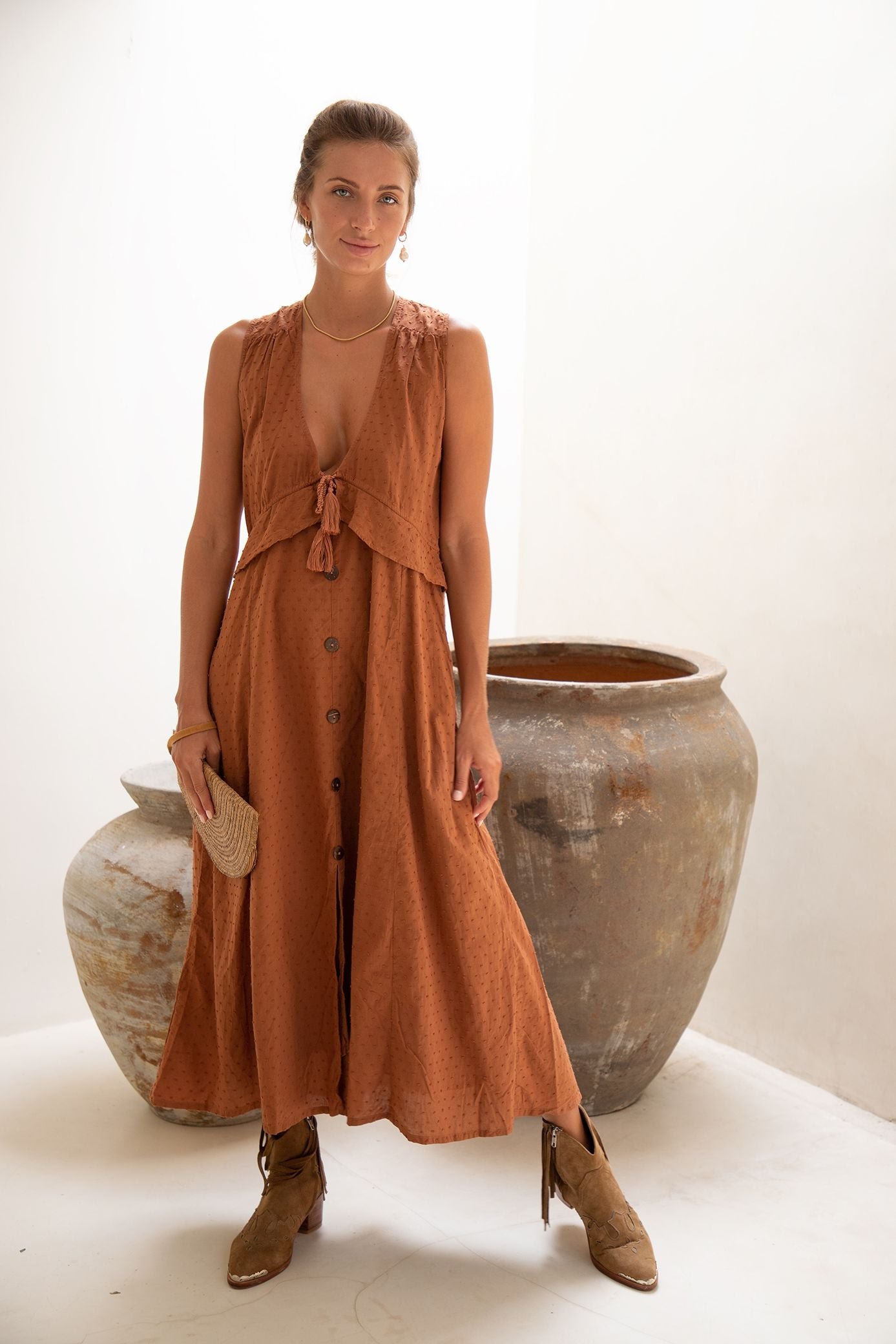 Byron Maxi Dress | Cinnamon