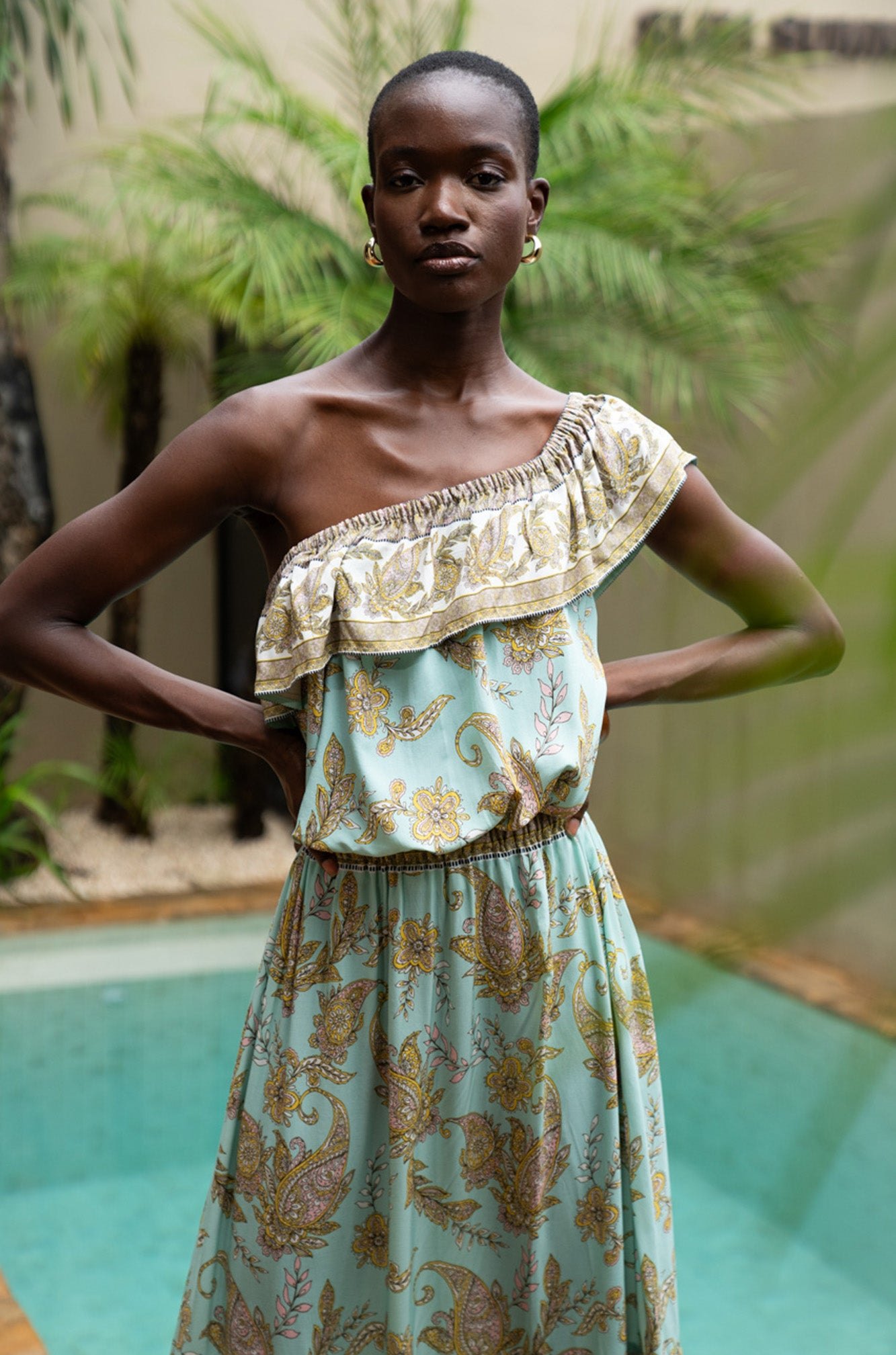 Mabel Skirt | Amalfi Paisley — thumbnail 4