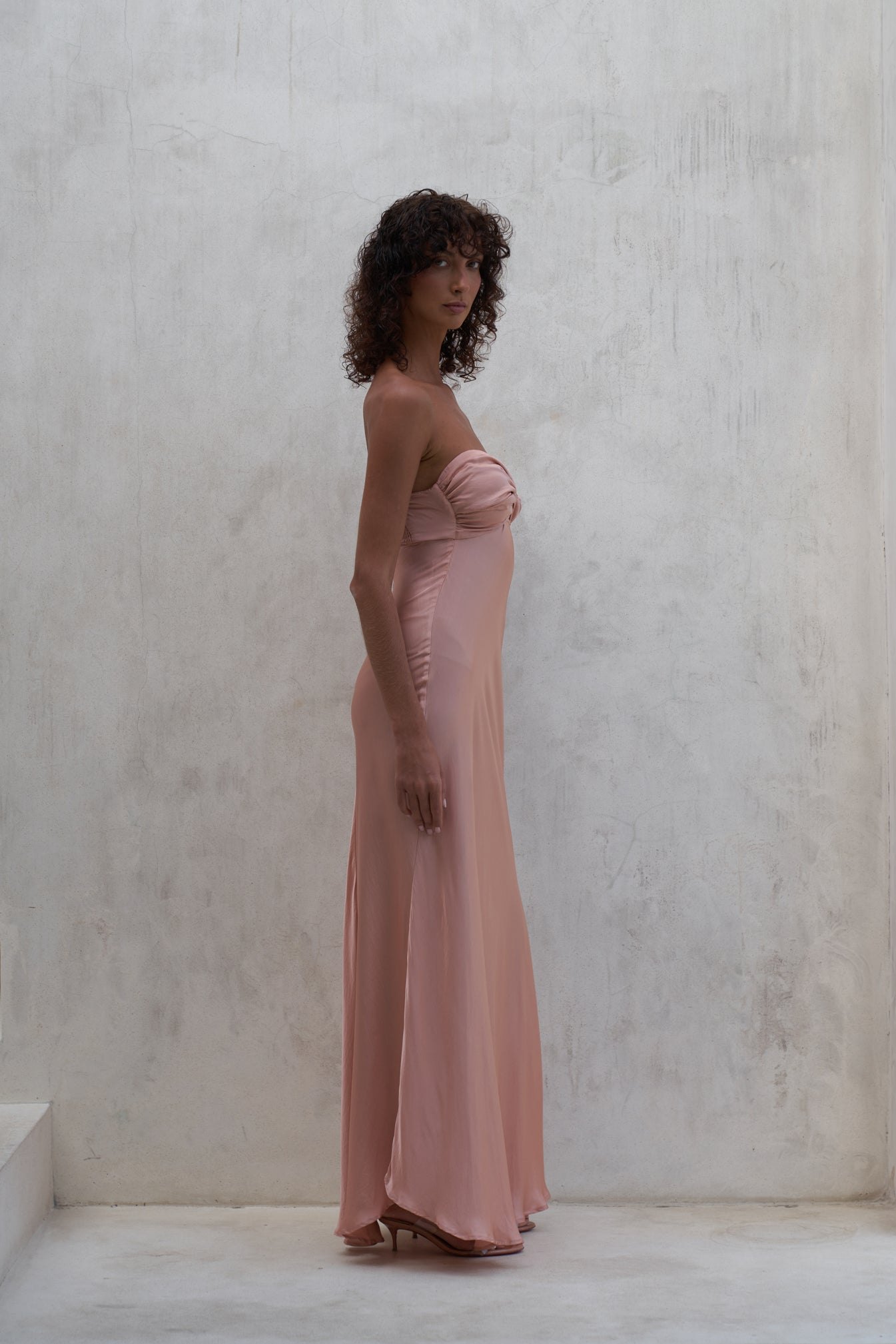 Victoria Maxi Dress | Peach Rose — thumbnail 6