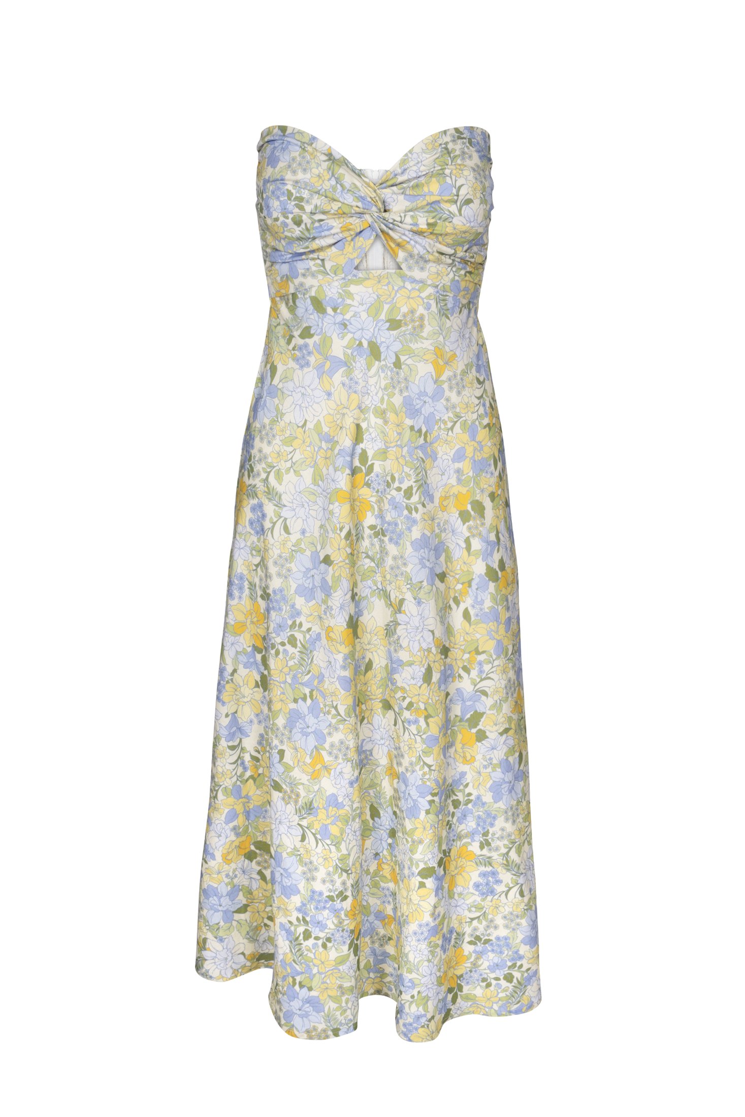 Sabine Midi Dress | Pastel Blooms — thumbnail 7