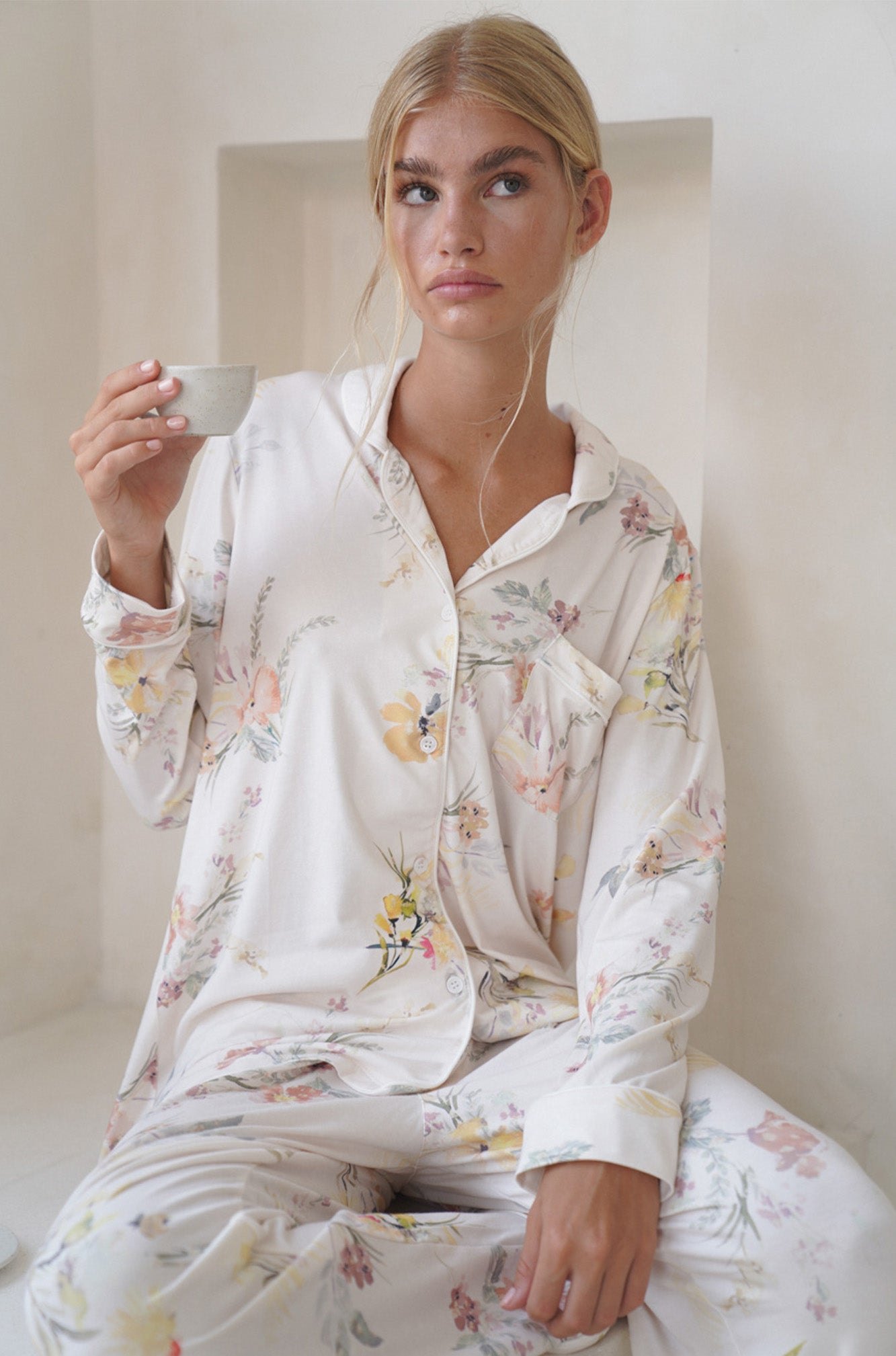 Francesca Sleep Set | Secret Garden Vanilla — style inspiration