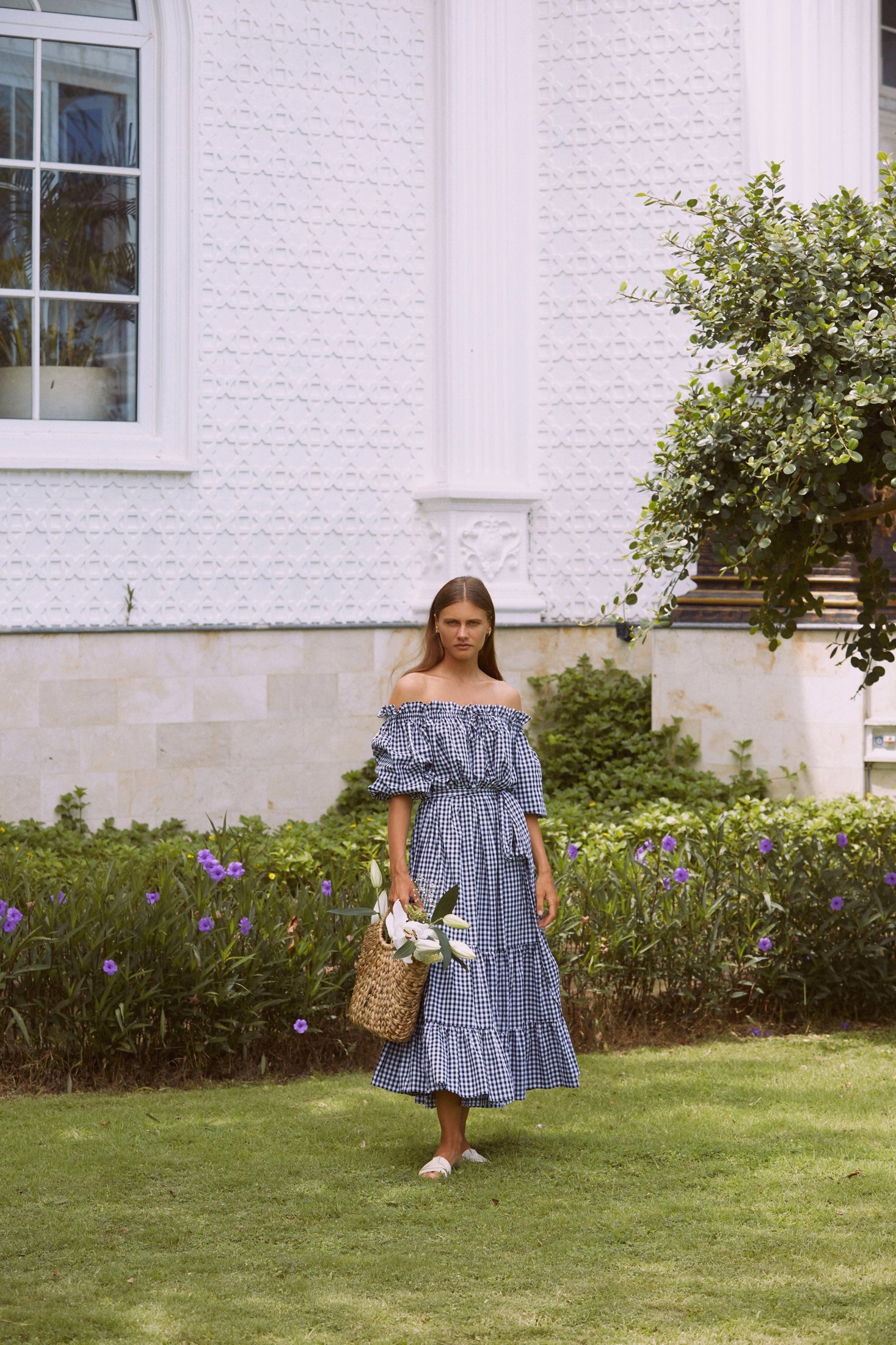Emmaline Gown | Black Gingham — thumbnail 6