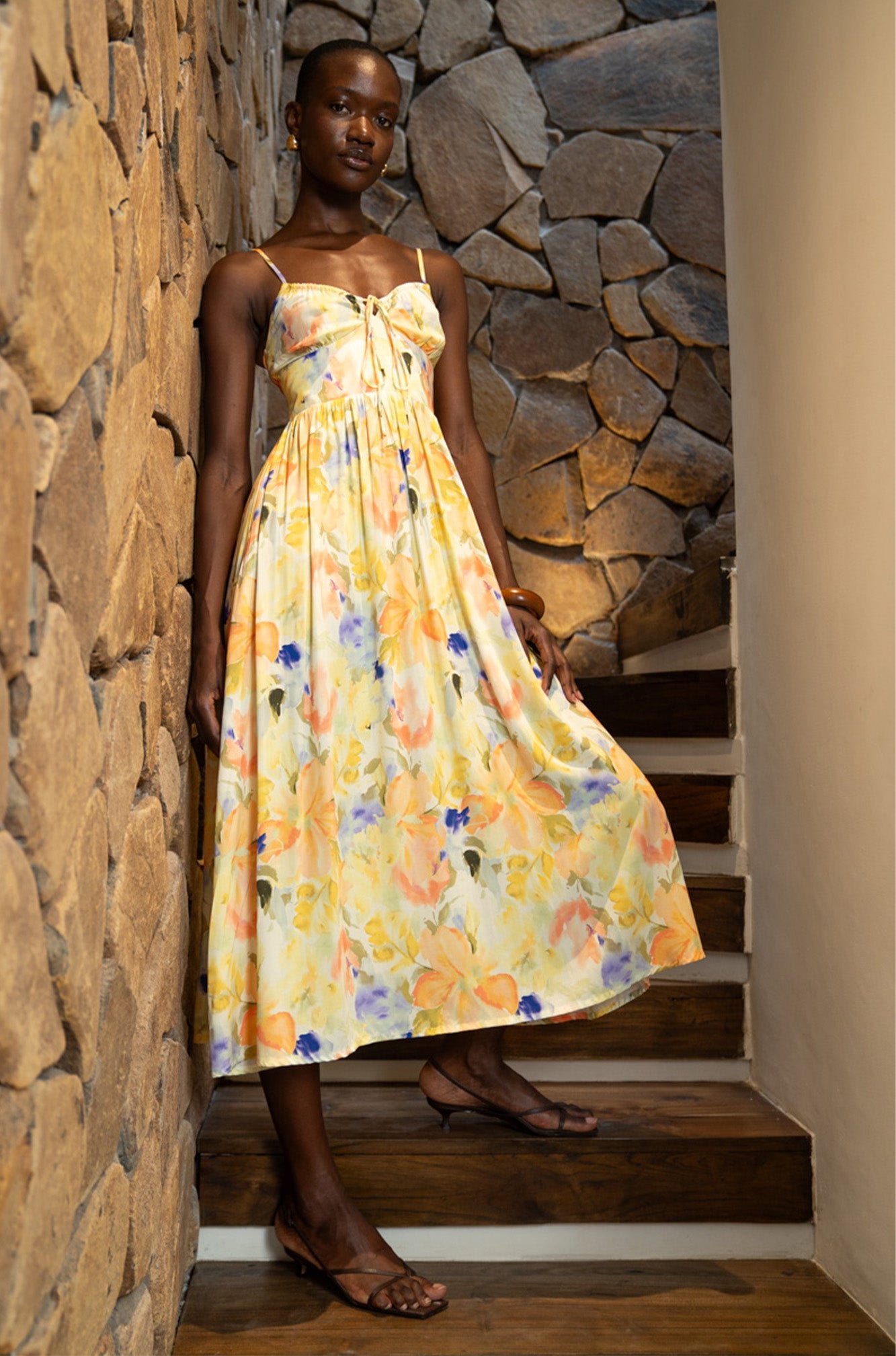 Carolyn Maxi Dress | Midsummer Blooms — thumbnail 6