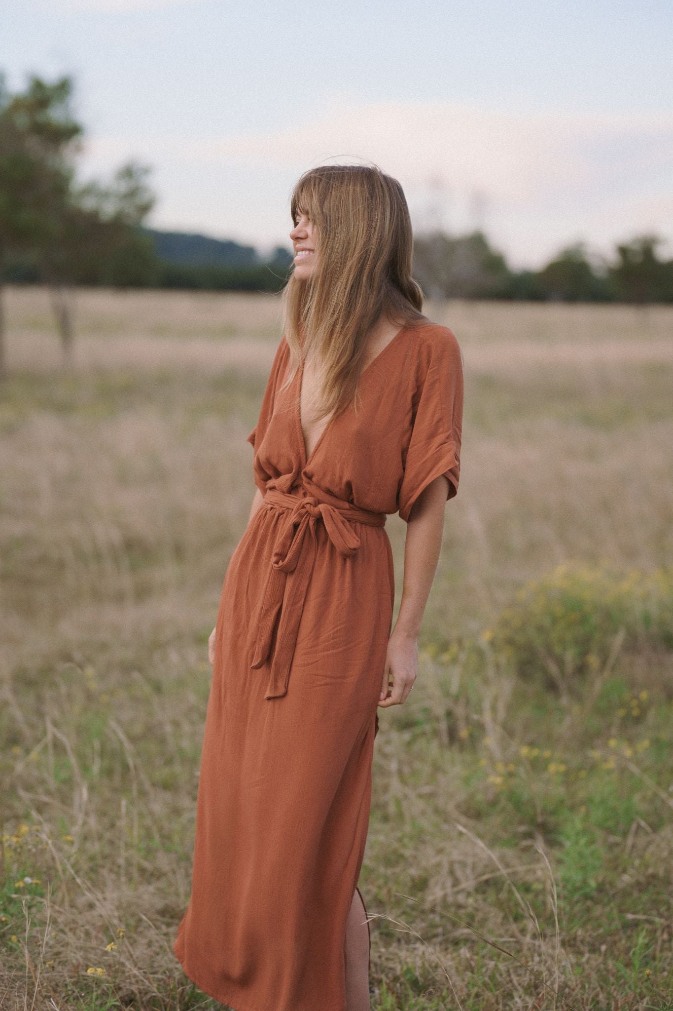 Melody Maxi Dress | Cinnamon — thumbnail 3
