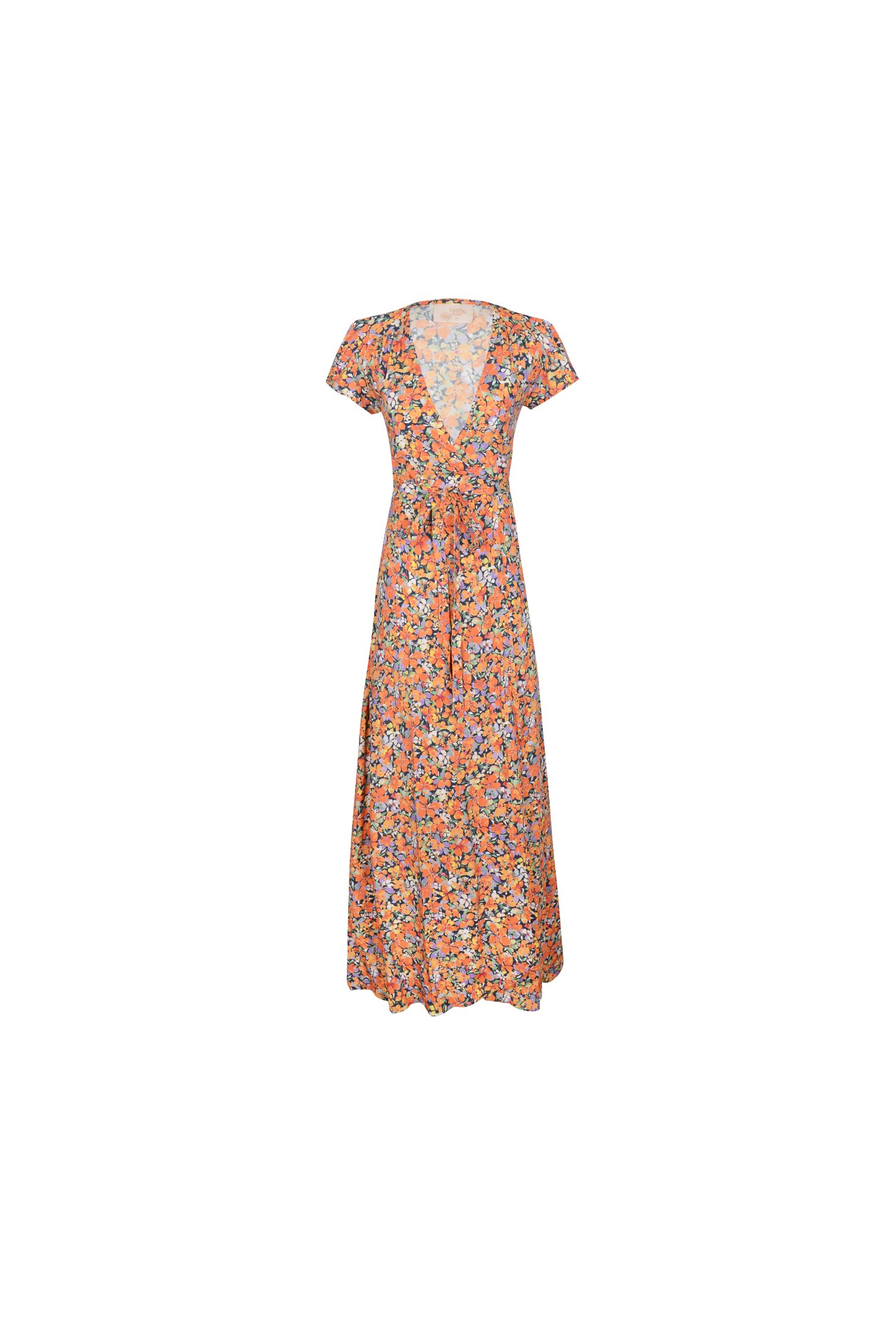 Alexa Maxi Wrap Dress | Wildflower — thumbnail 16