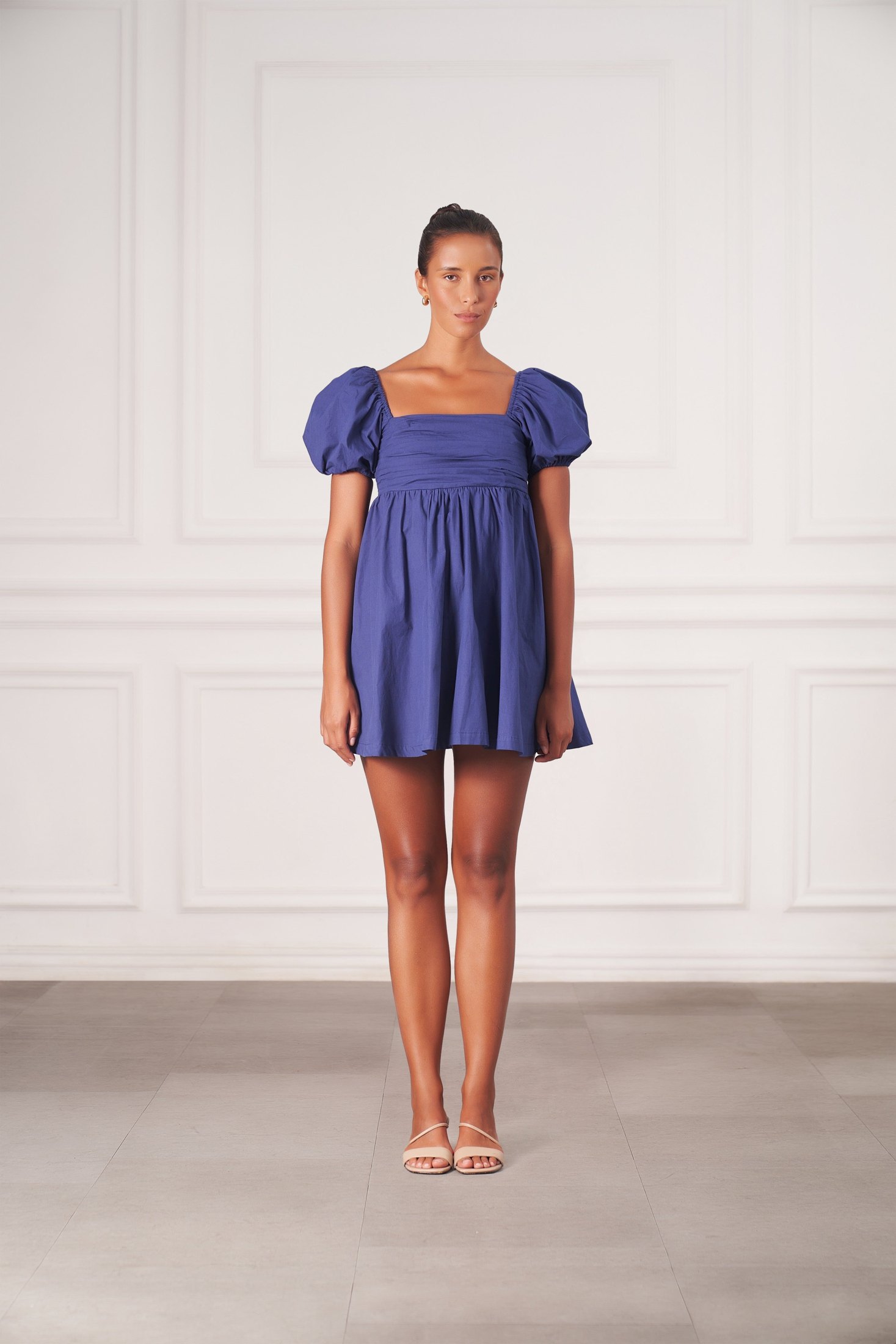 Grace Mini Dress | Navy — thumbnail 2
