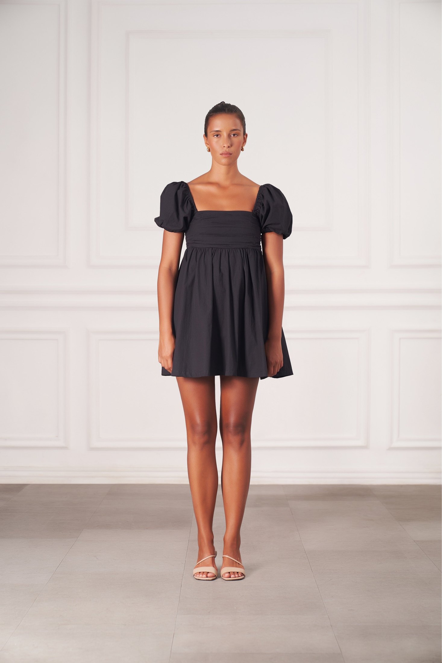 Grace Mini Dress | Black — thumbnail 2