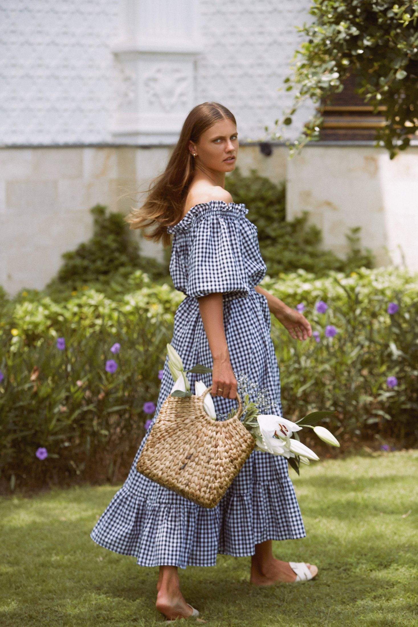 Emmaline Gown | Black Gingham — thumbnail 2
