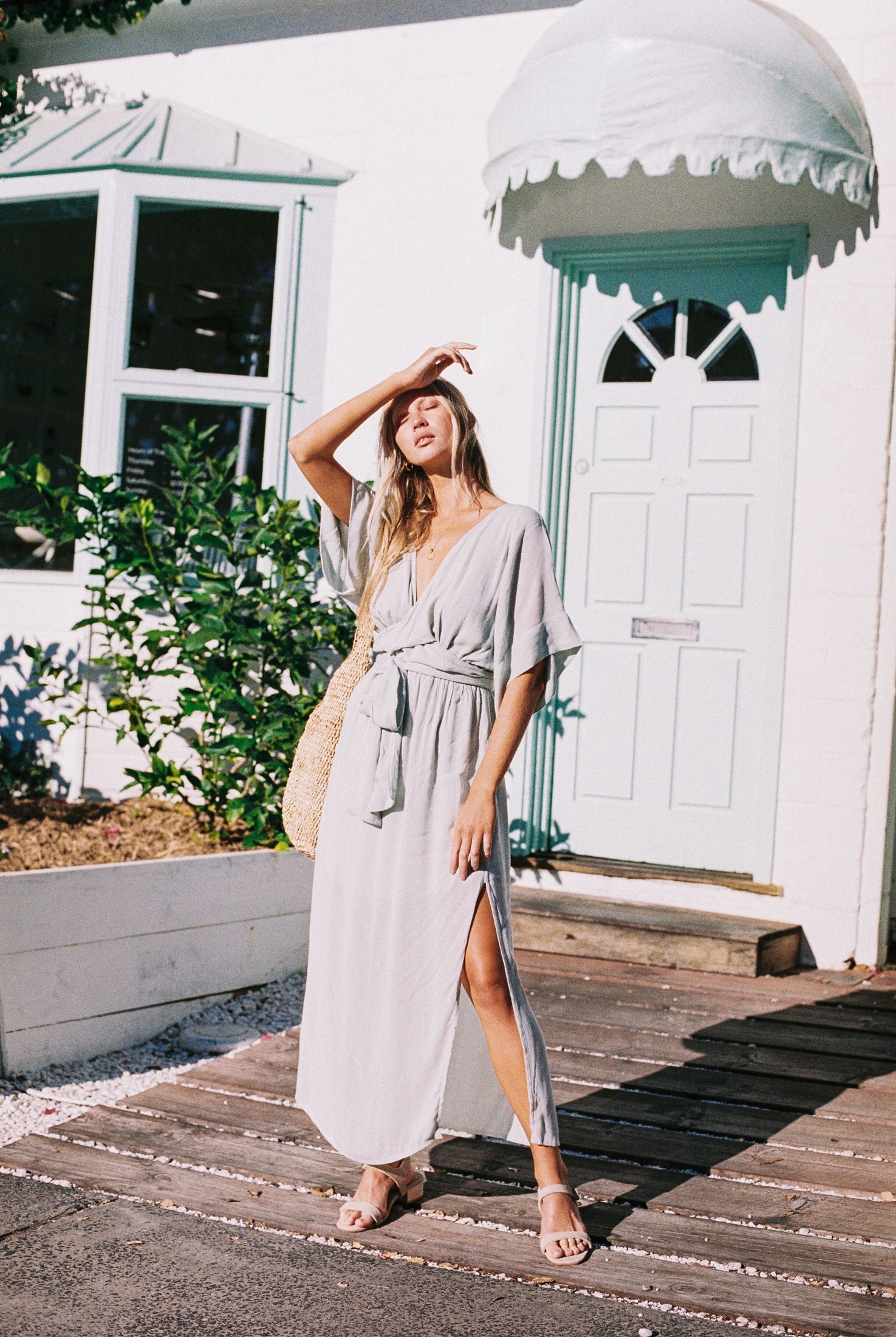 Melody Maxi Dress | Baby Blue — thumbnail 10