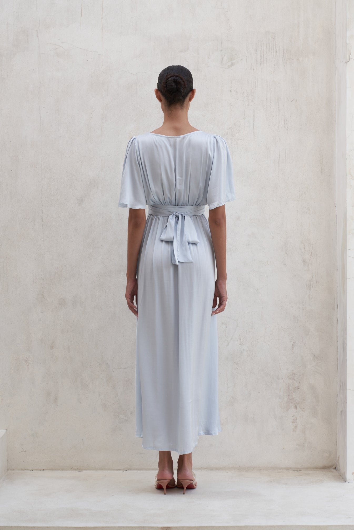 Marlowe Maxi Dress | Pearl Blue — thumbnail 7
