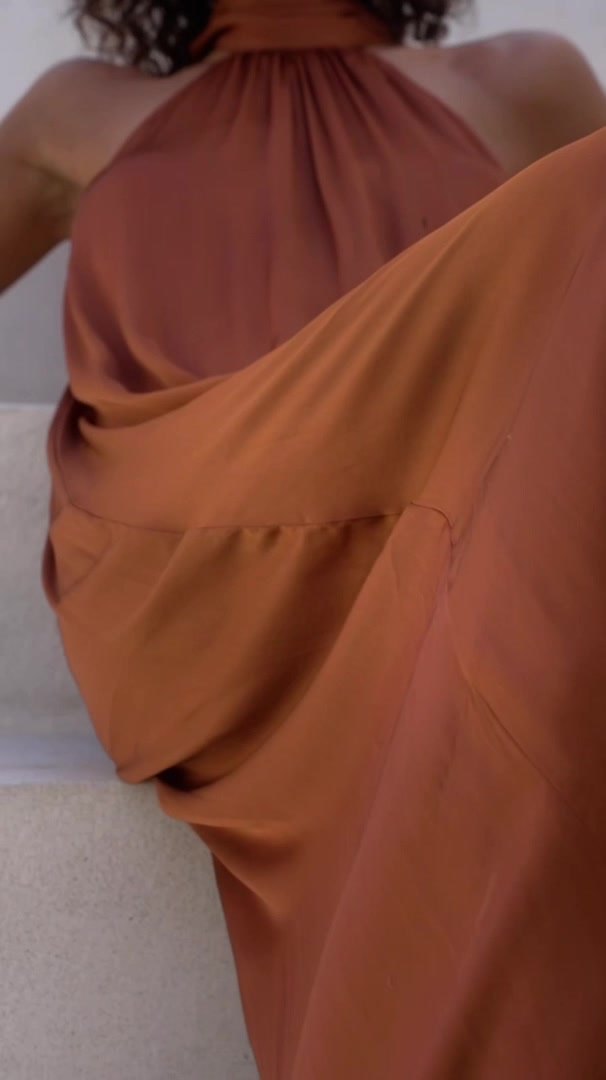 Allegra Maxi Dress | Cinnamon — thumbnail 2