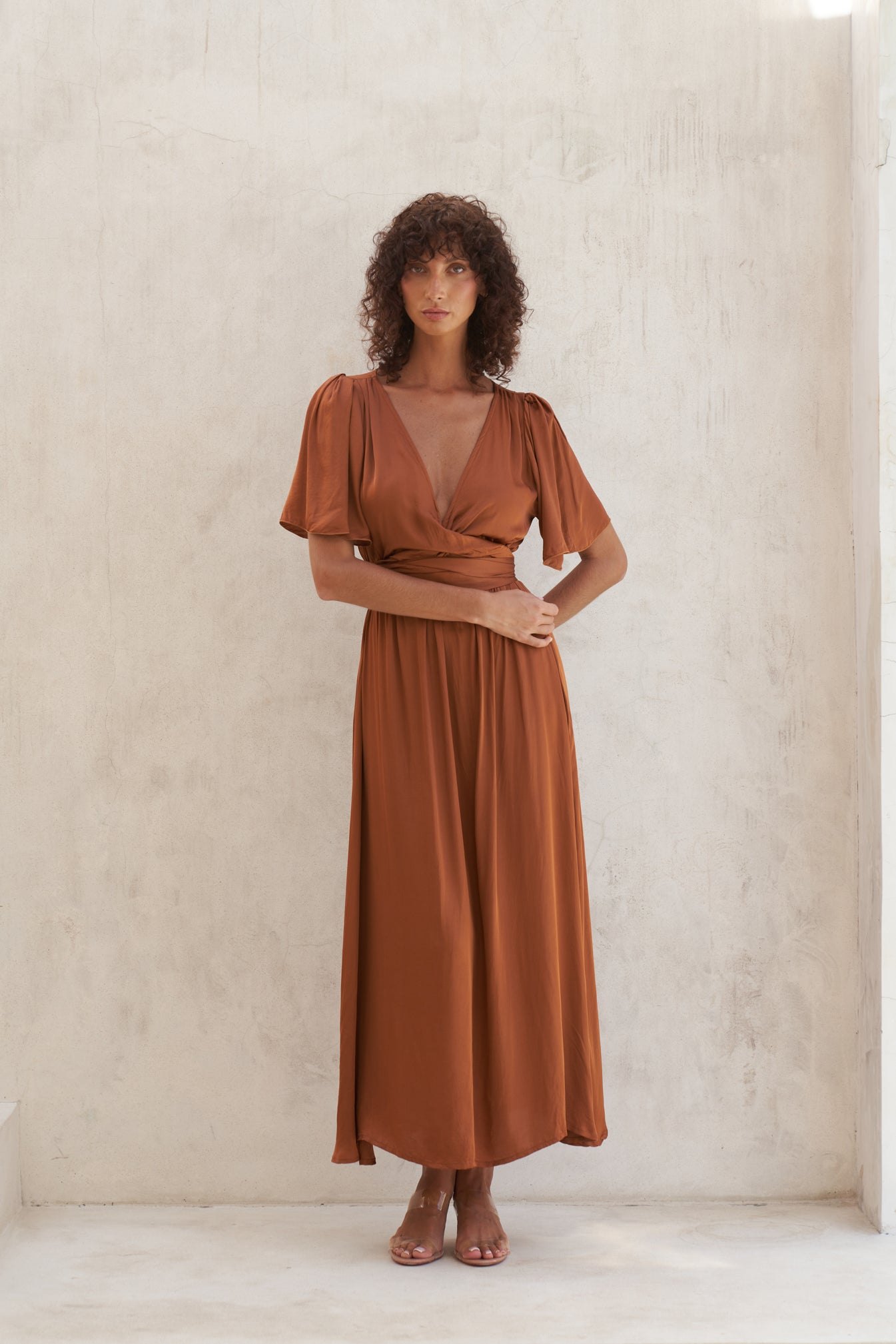 Marlowe Maxi Dress | Cinnamon — thumbnail 2