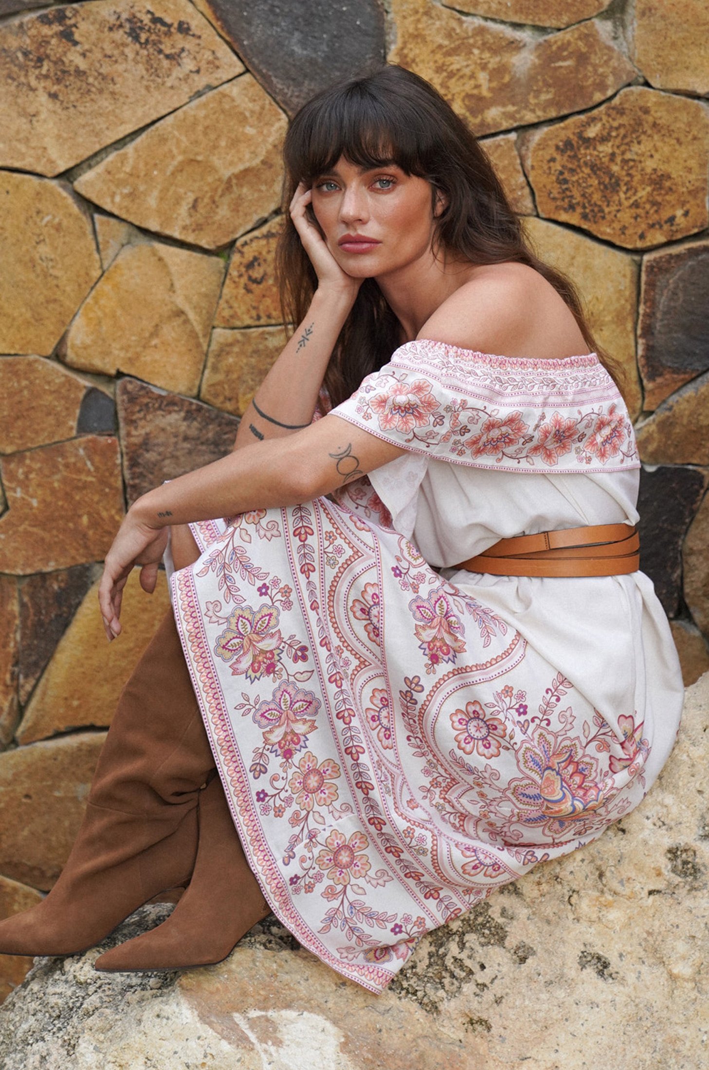 Lily Midi Dress | Bohemian Dream — thumbnail 6