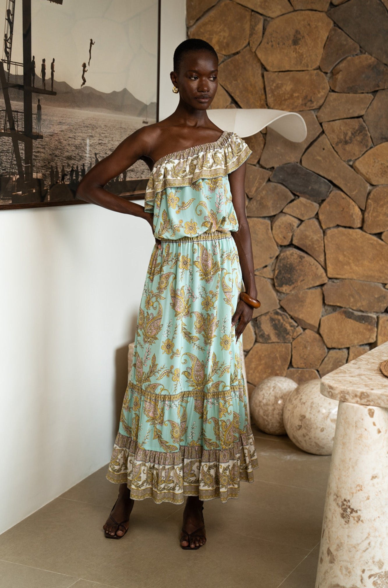 Mabel Skirt | Amalfi Paisley — thumbnail 2