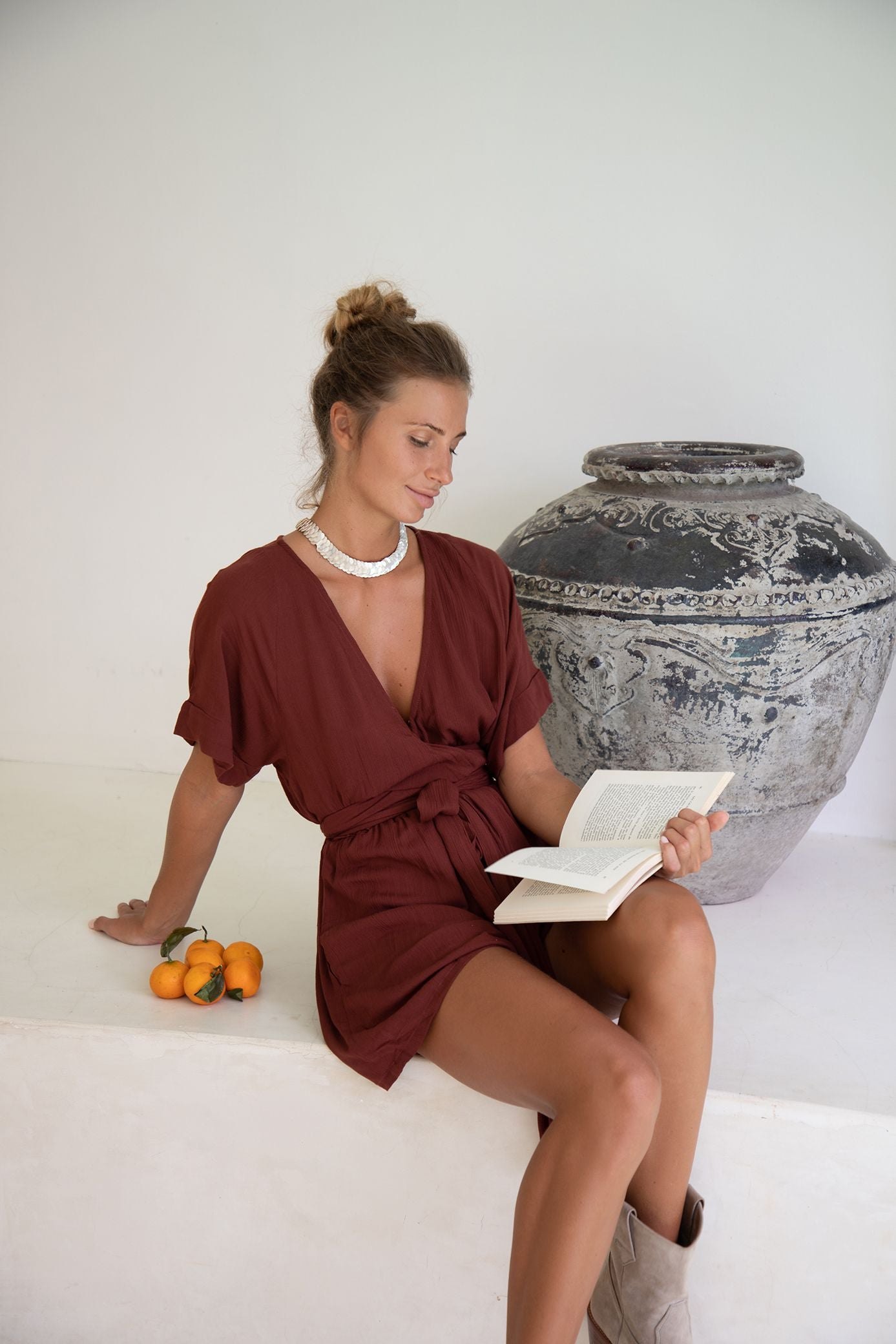 Melody Mini Dress | Espresso — thumbnail 5