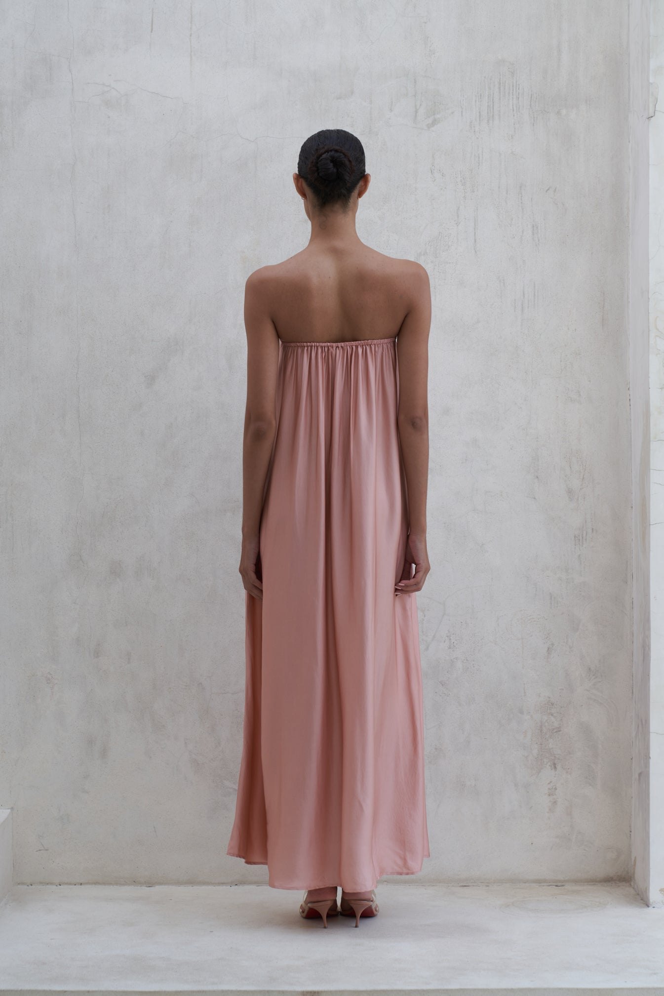 Aveline Maxi Dress | Peach Rose — thumbnail 8