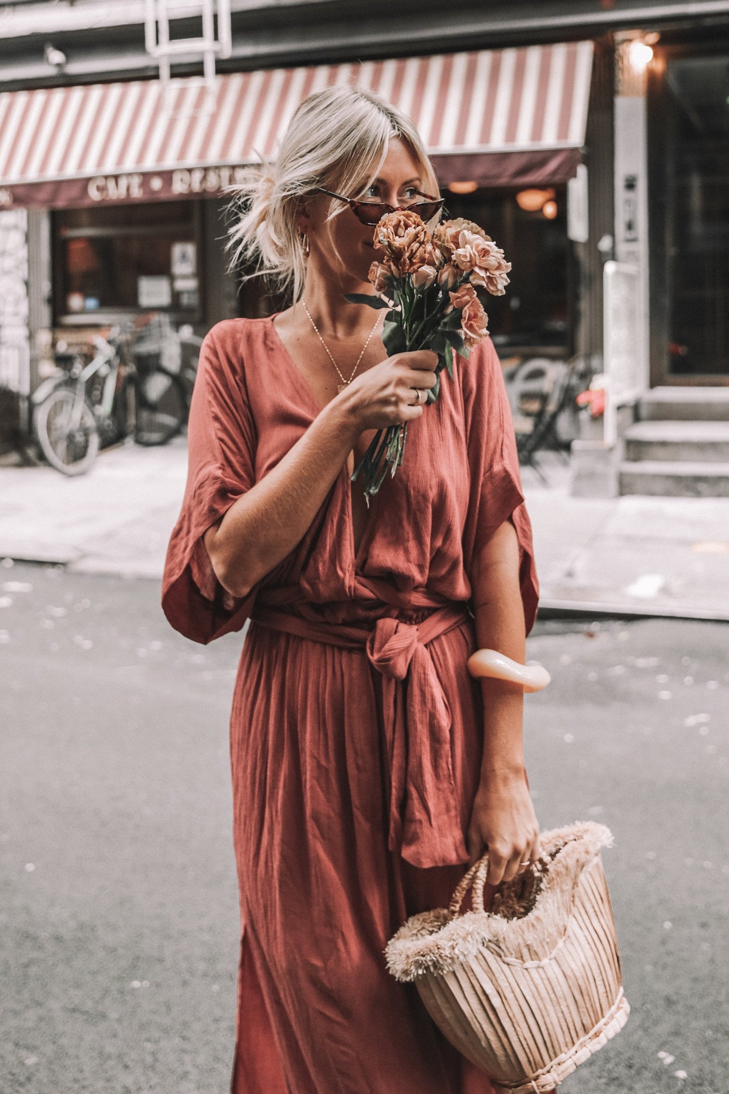 Melody Maxi Dress | Deep Rose — thumbnail 2
